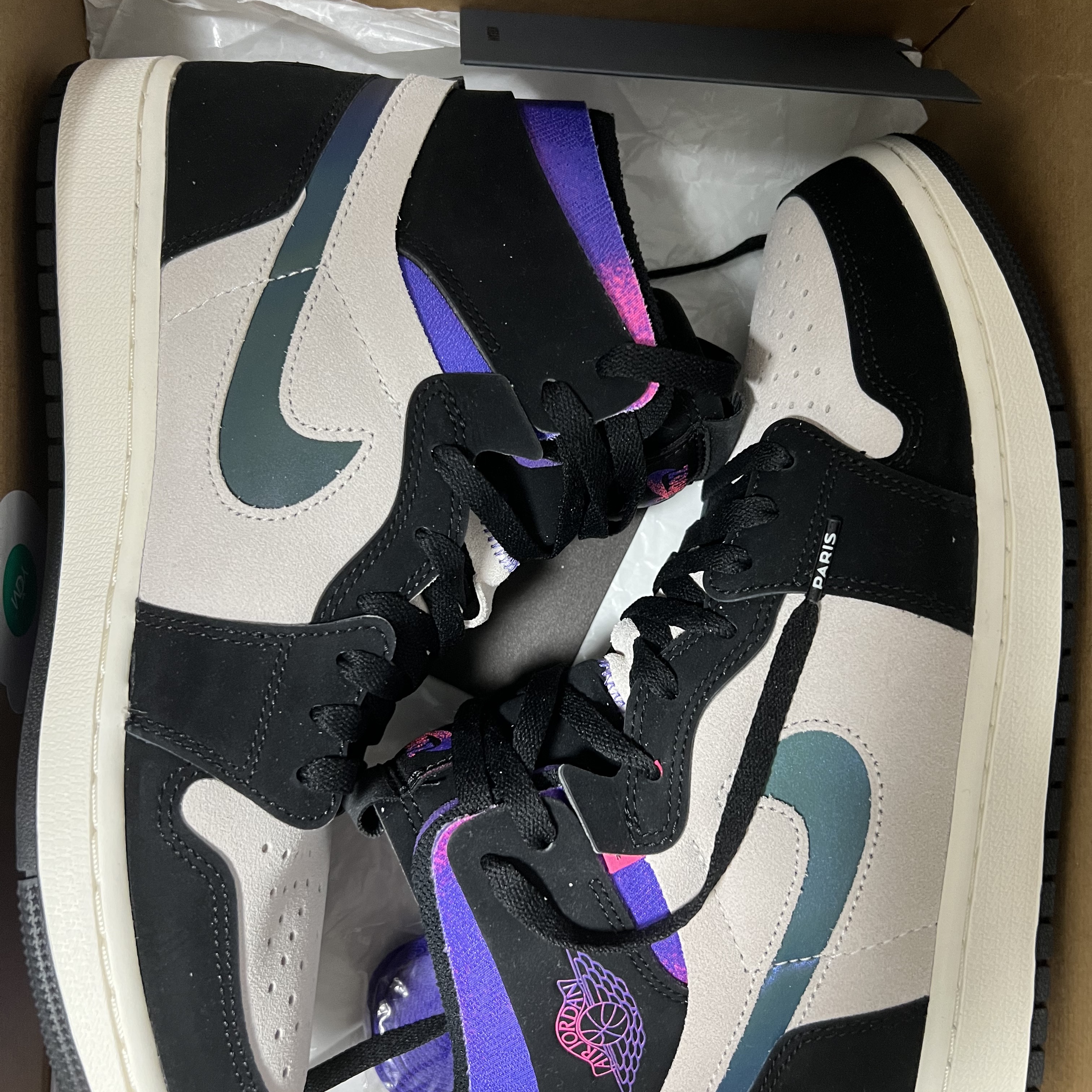 Jordan 1 x Paris Saint-Germain Zoom Air CMFT 착용 스타일