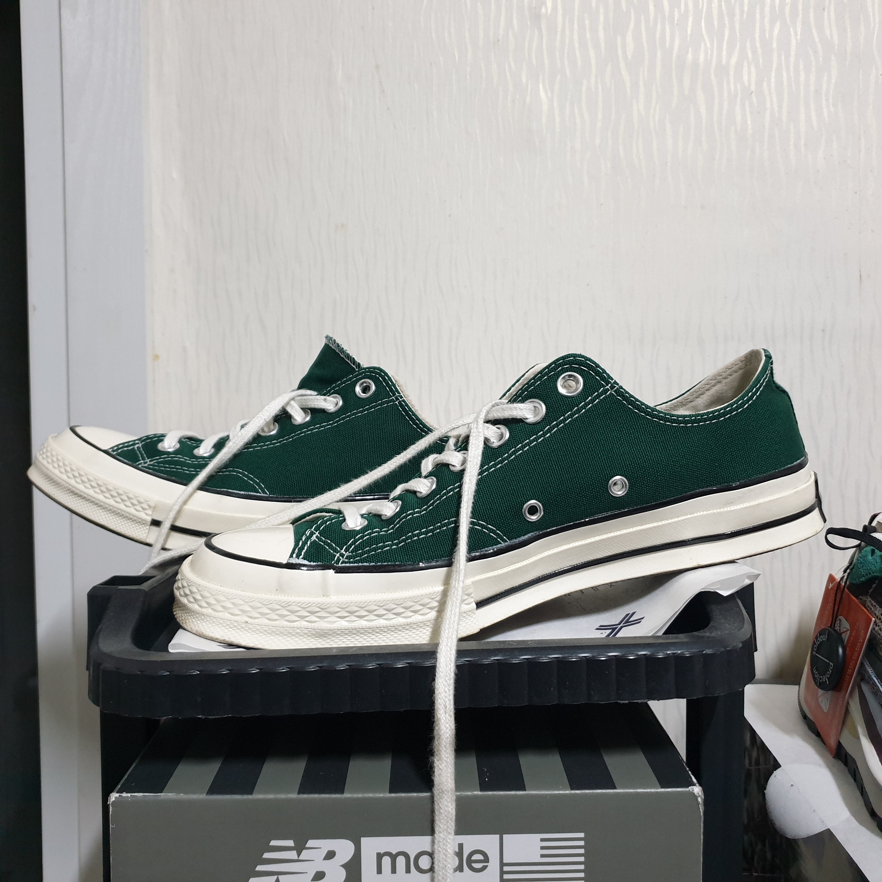 Converse Chuck 70 Ox Midnight Clover 착용 스타일