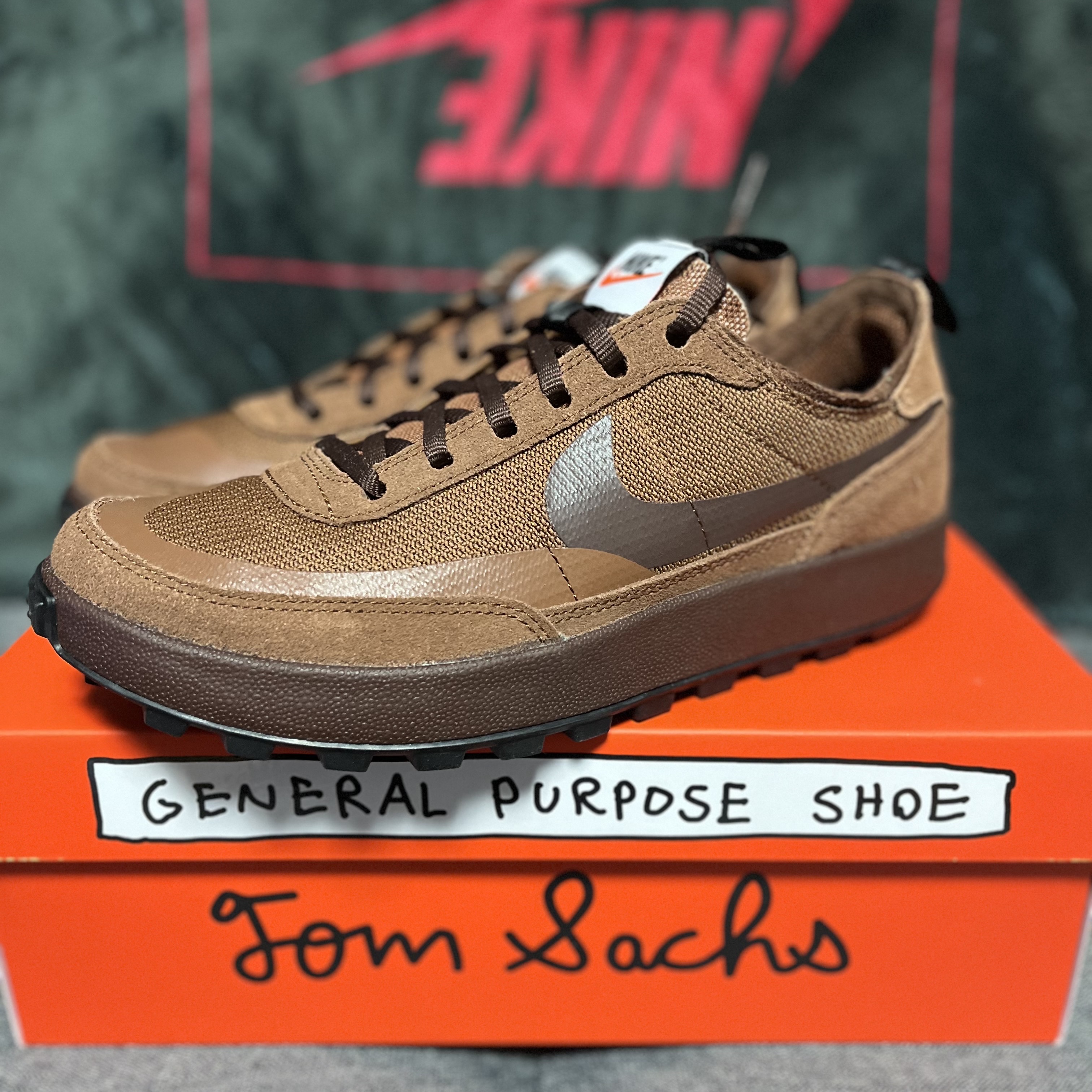 Nike x Tom Sachs General Purpose Shoe Brown 착용 스타일