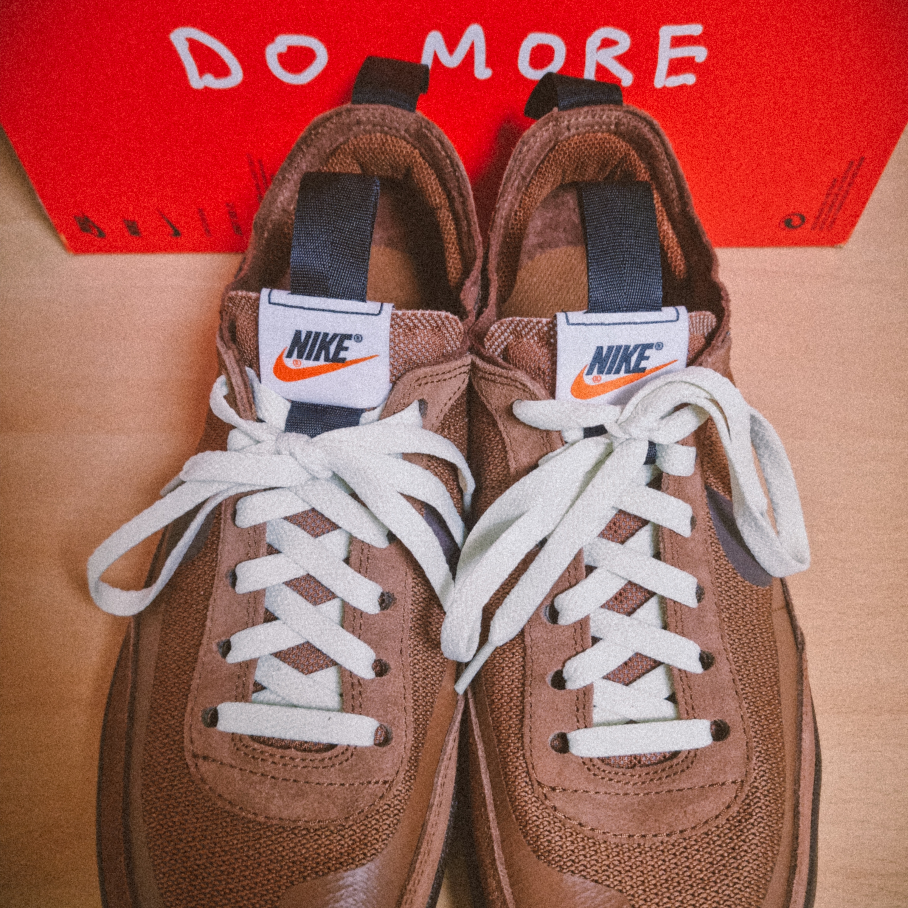 Nike x Tom Sachs General Purpose Shoe Brown 착용 스타일 - 1