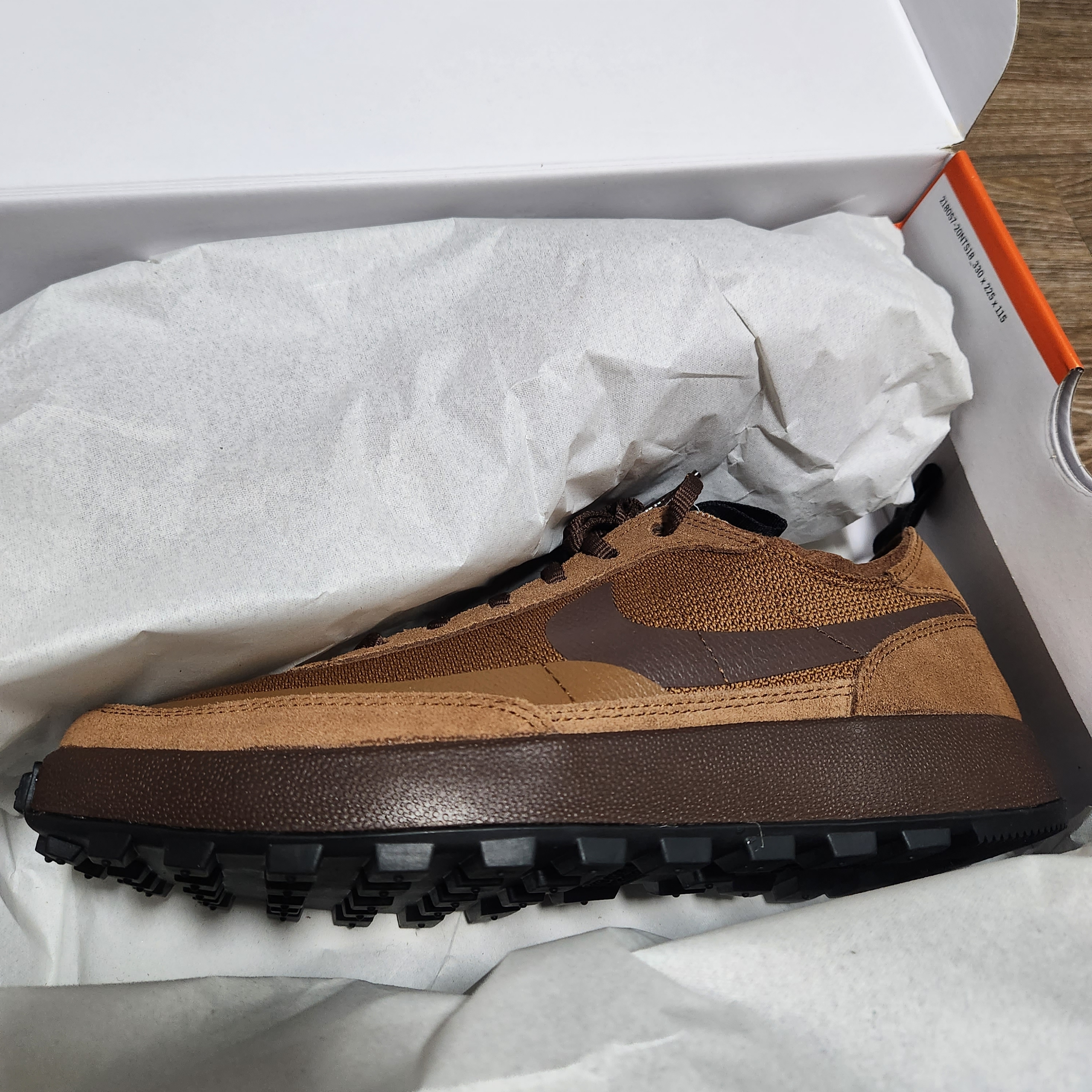 Nike x Tom Sachs General Purpose Shoe Brown 착용 스타일 - 2