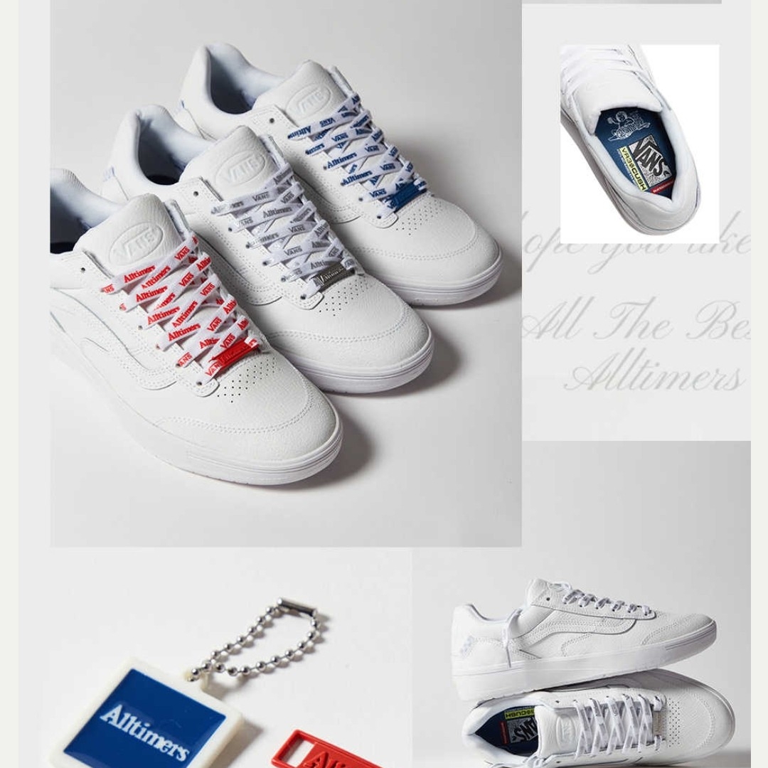 Vans x Alltimers Zahba LX VCU Shoes White 착용 스타일 - 4