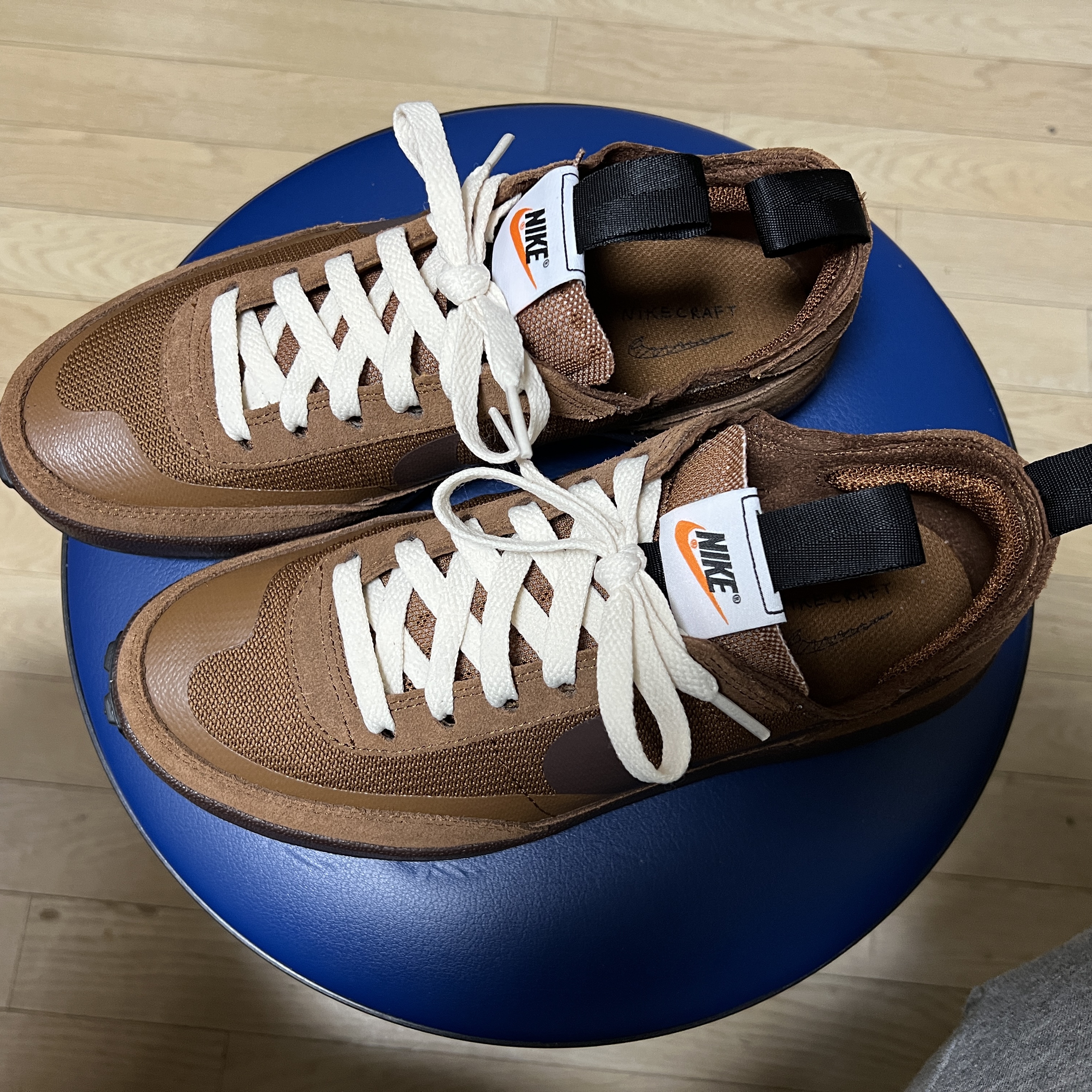 Nike x Tom Sachs General Purpose Shoe Brown 착용 스타일 - 1