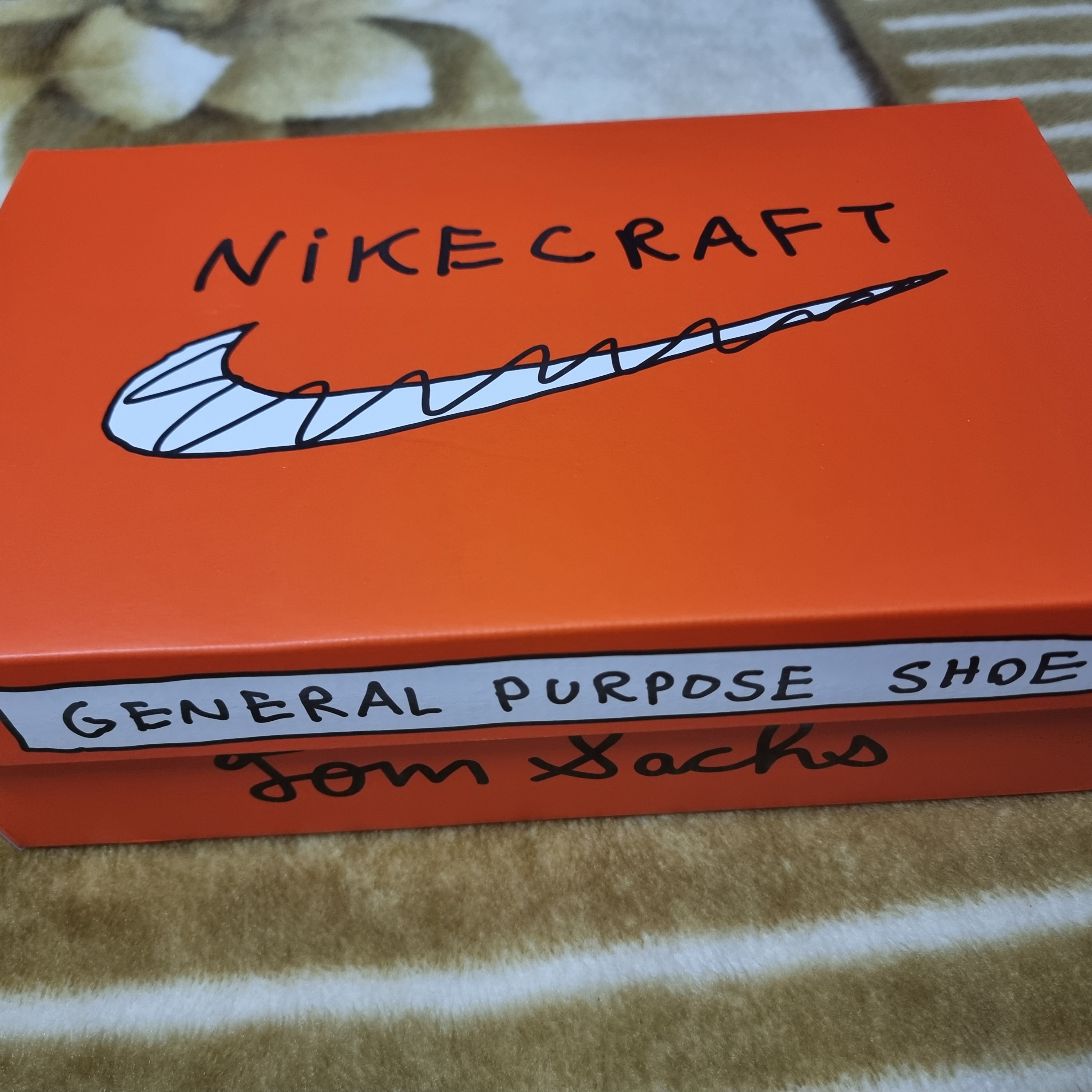 Nike x Tom Sachs General Purpose Shoe Brown 착용 스타일 - 4