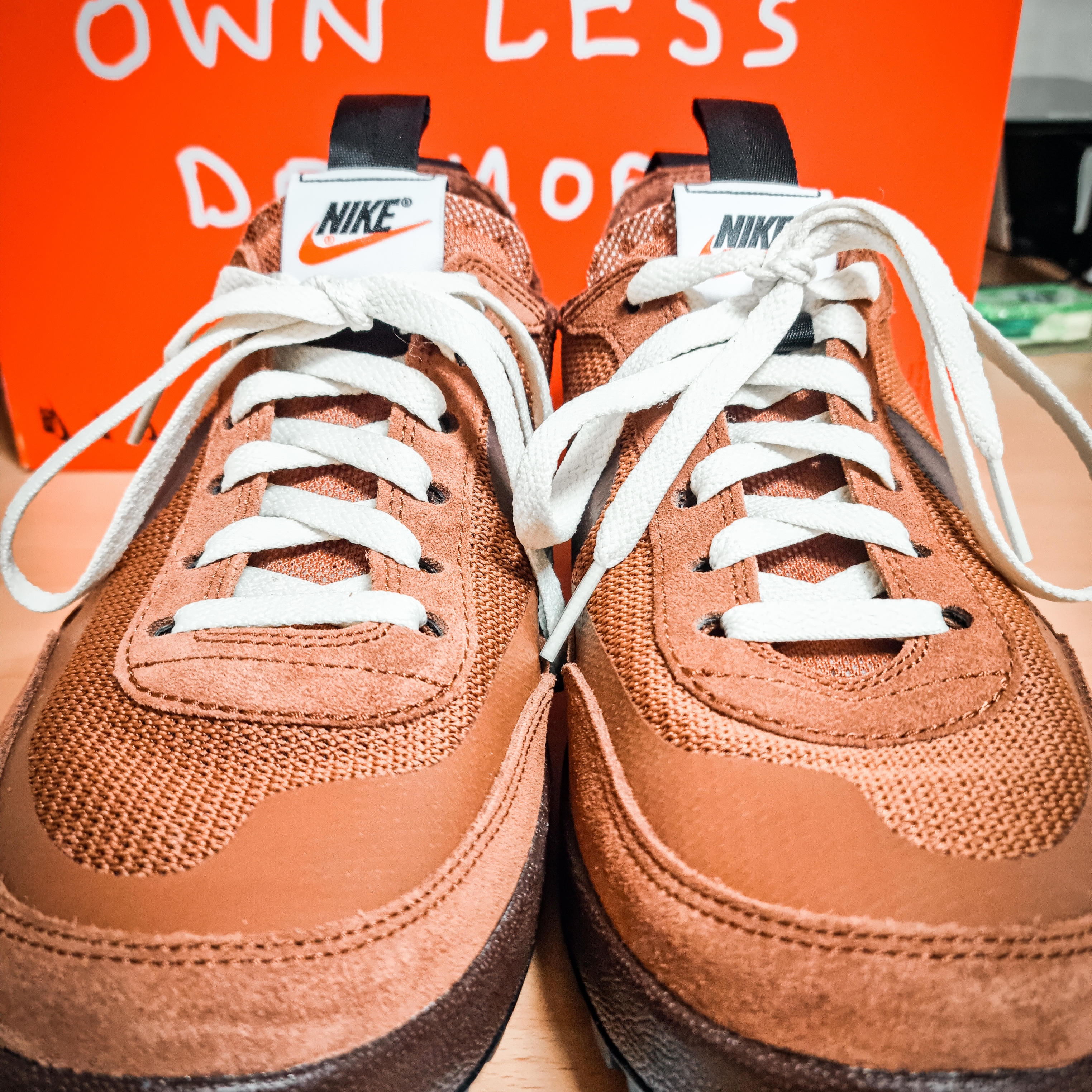 Nike x Tom Sachs General Purpose Shoe Brown 착용 스타일 - 2