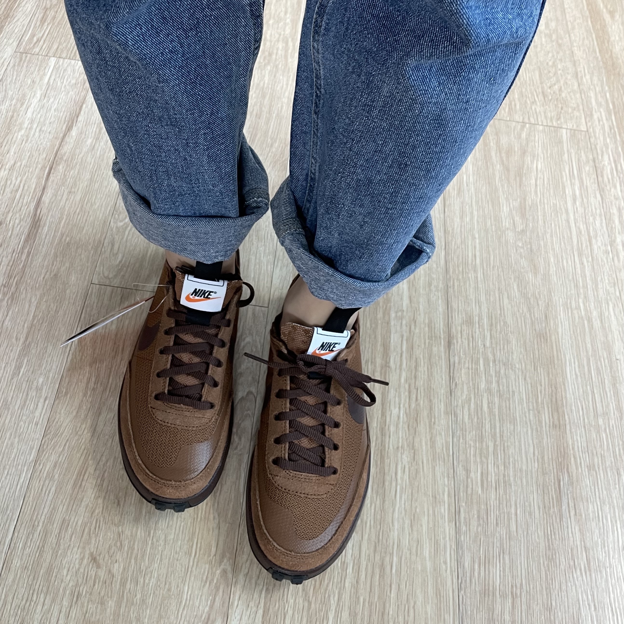 Nike x Tom Sachs General Purpose Shoe Brown 착용 스타일 - 1