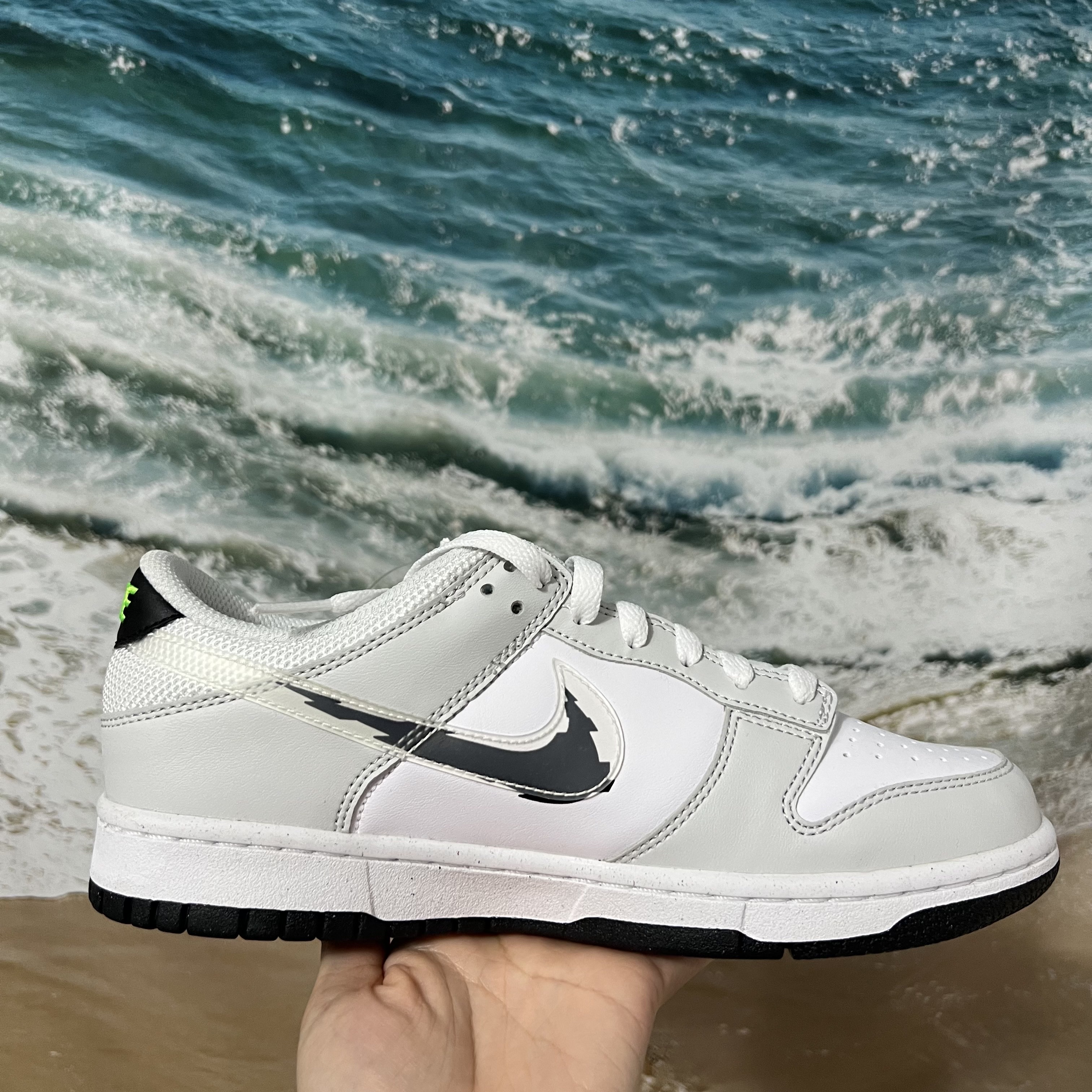 (GS) Nike Dunk Low Photon Dust 착용 스타일 - 1