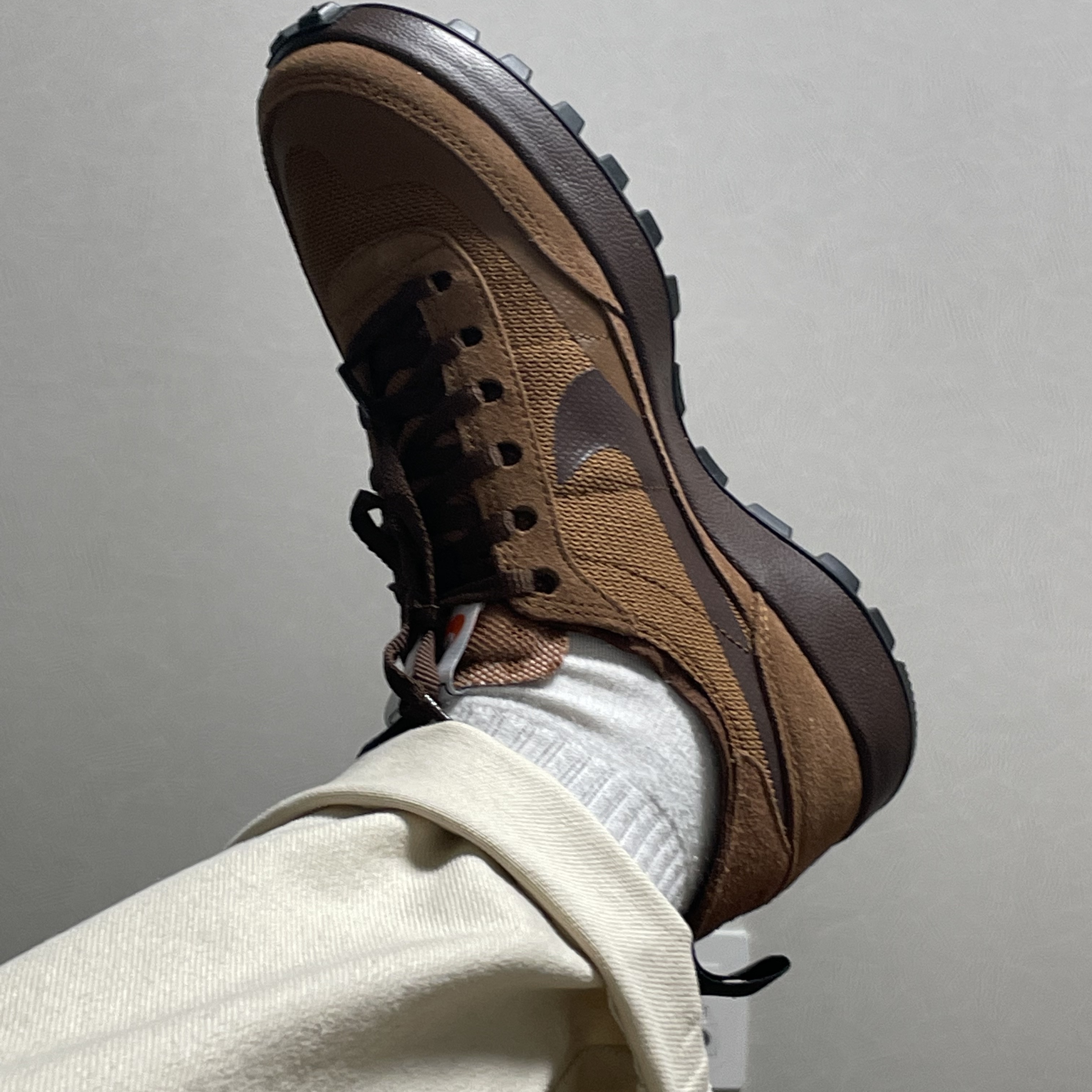 Nike x Tom Sachs General Purpose Shoe Brown 착용 스타일 - 1