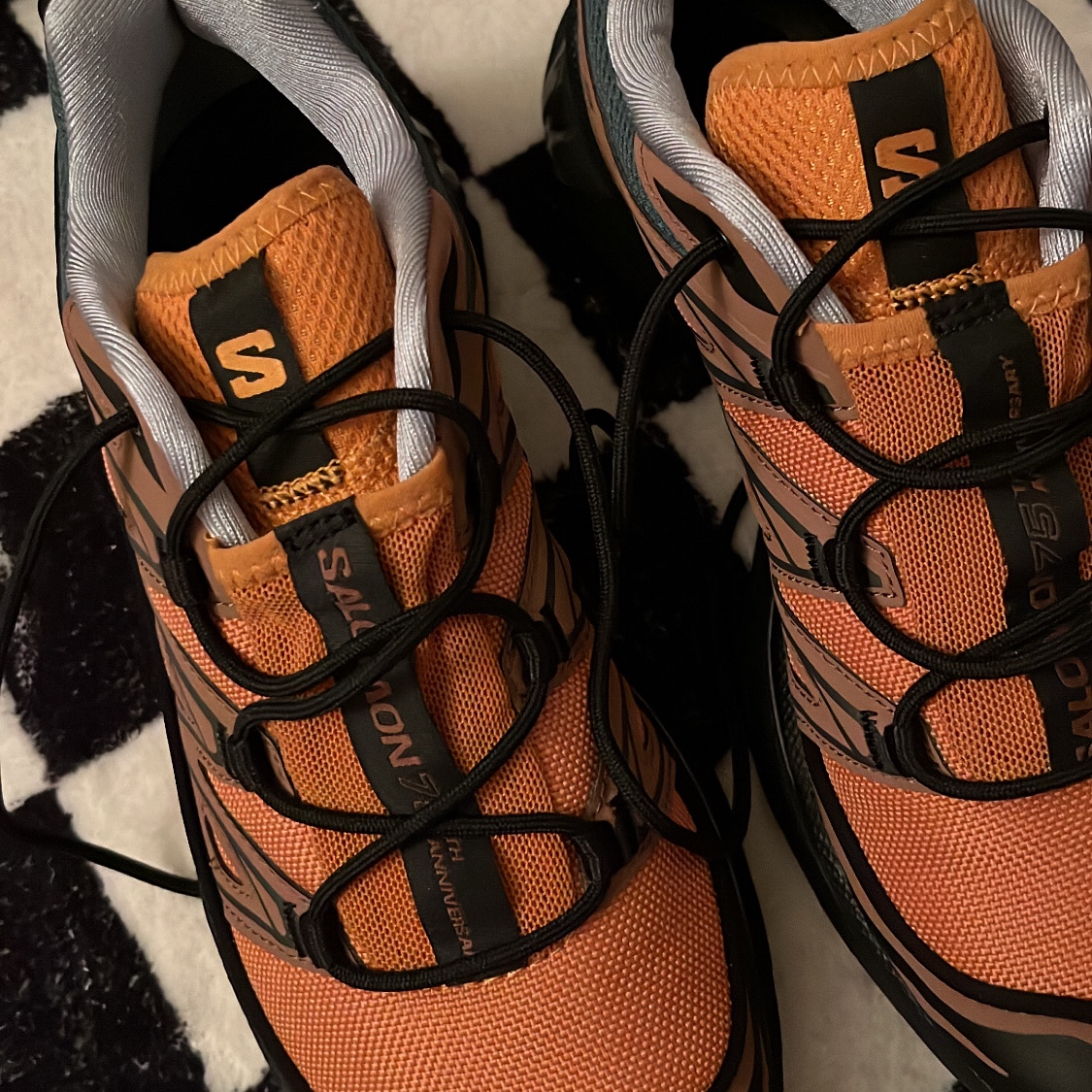 Salomon XT-6 Expanse 75th Anniversary Golden Oak Acorn 착용 스타일 - 2