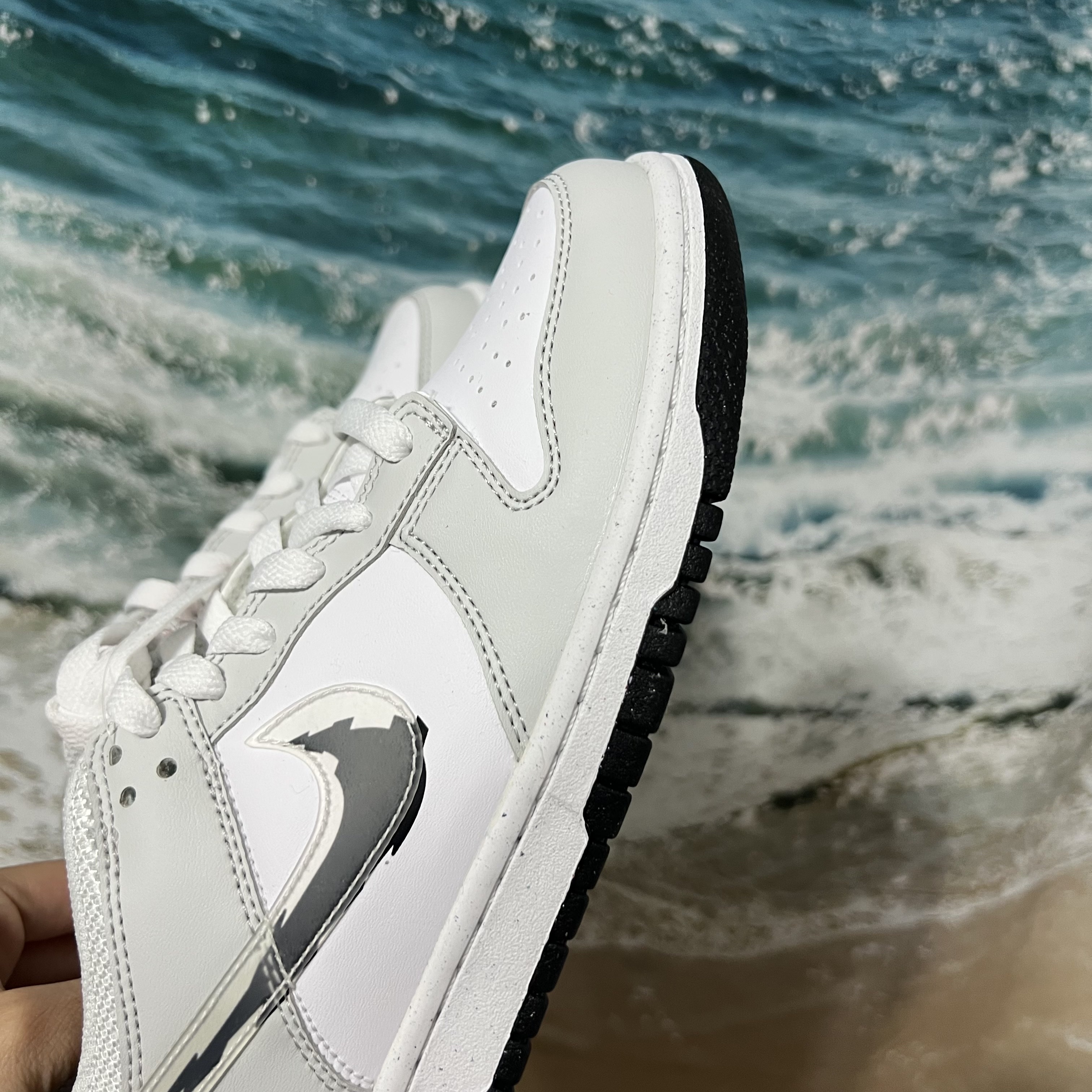 (GS) Nike Dunk Low Photon Dust 착용 스타일 - 2