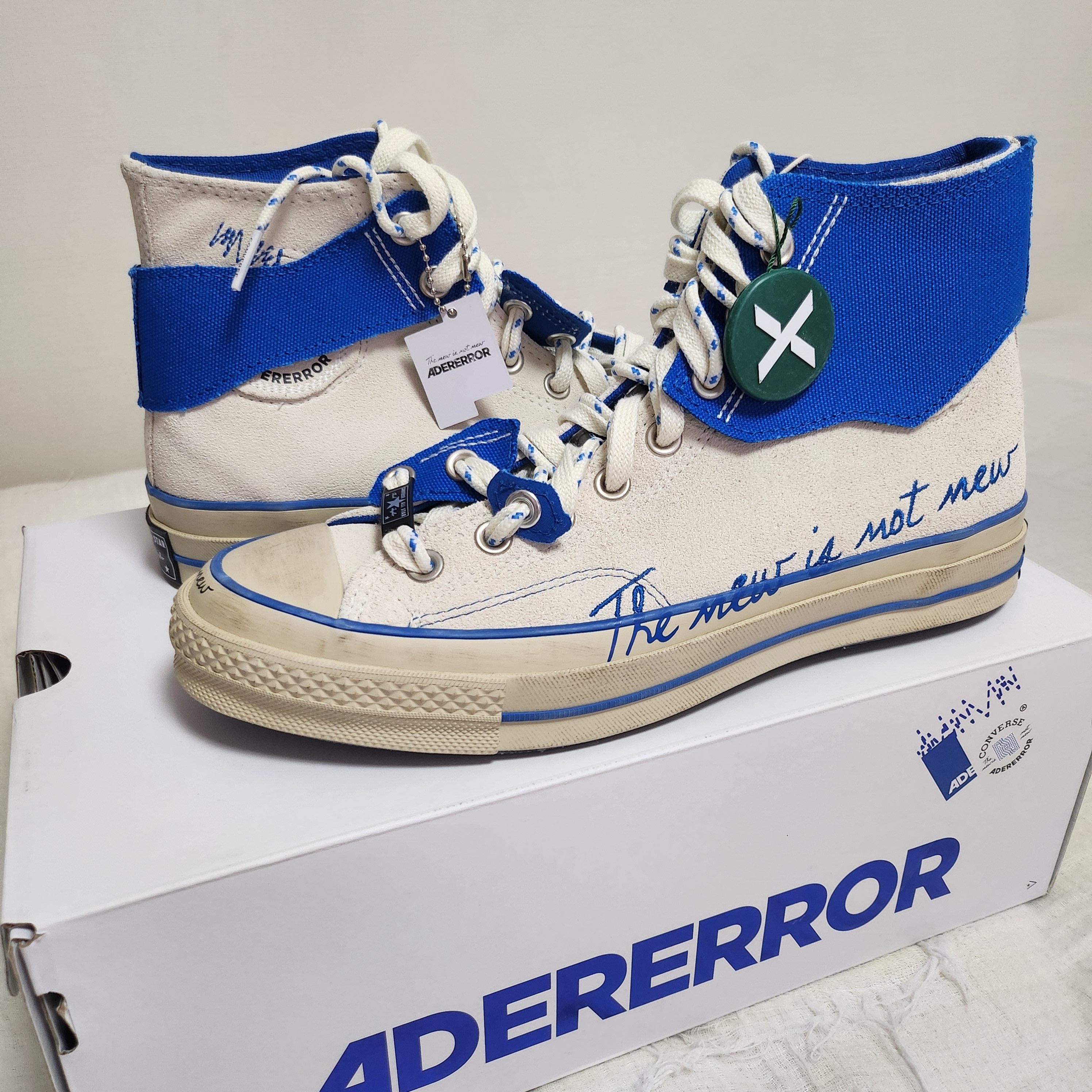 Converse x Ader Error Chuck 70 High White 착용 스타일