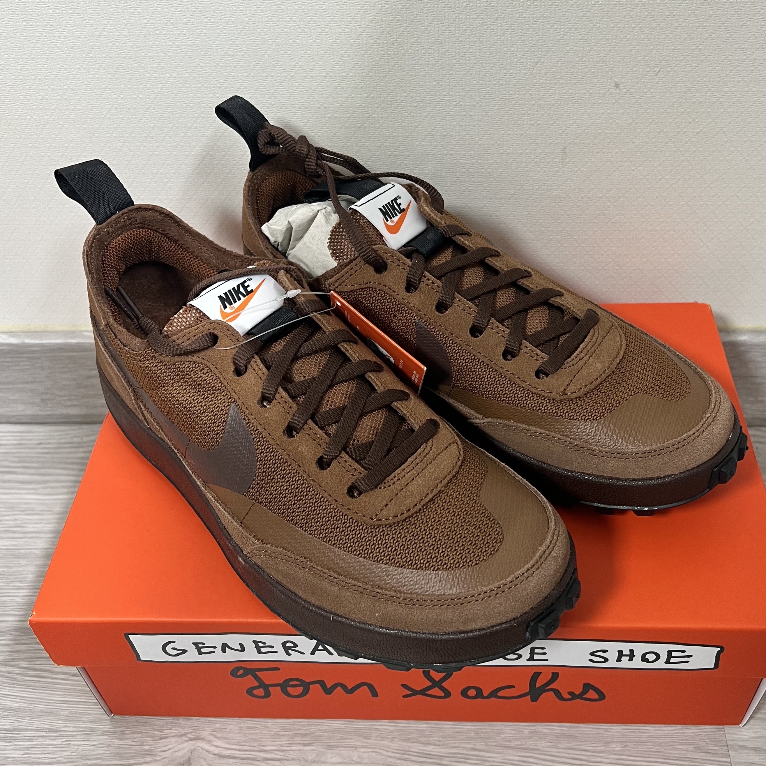 Nike x Tom Sachs General Purpose Shoe Brown 착용 스타일