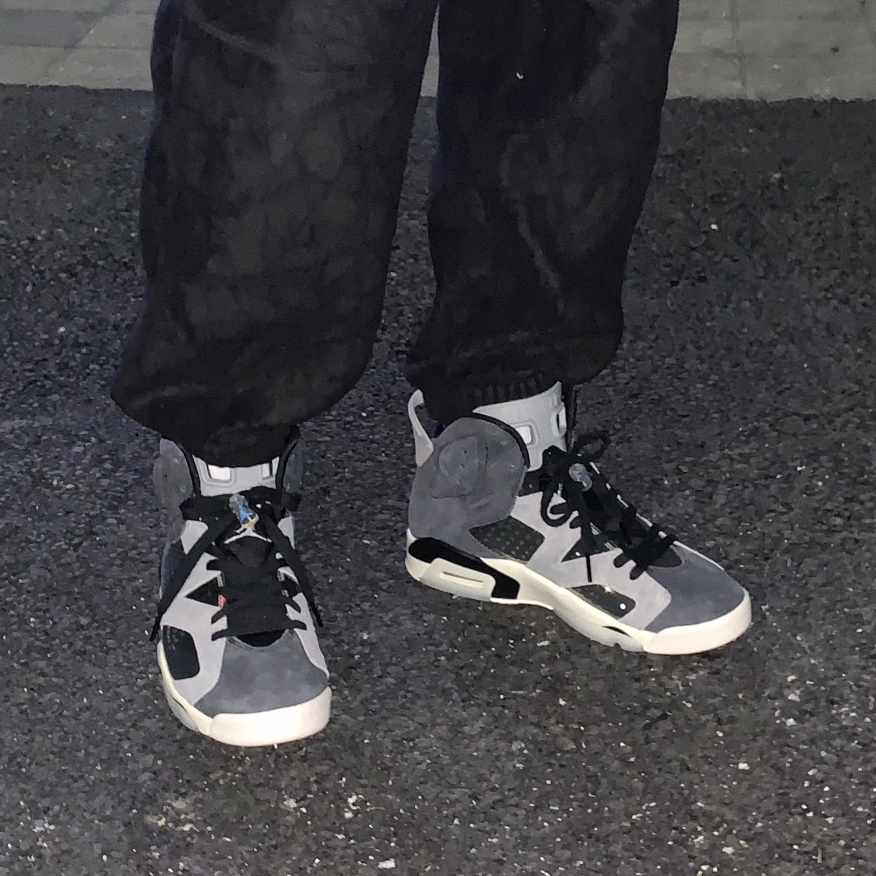 (W) Jordan 6 Retro Tech Chrome 착용 스타일