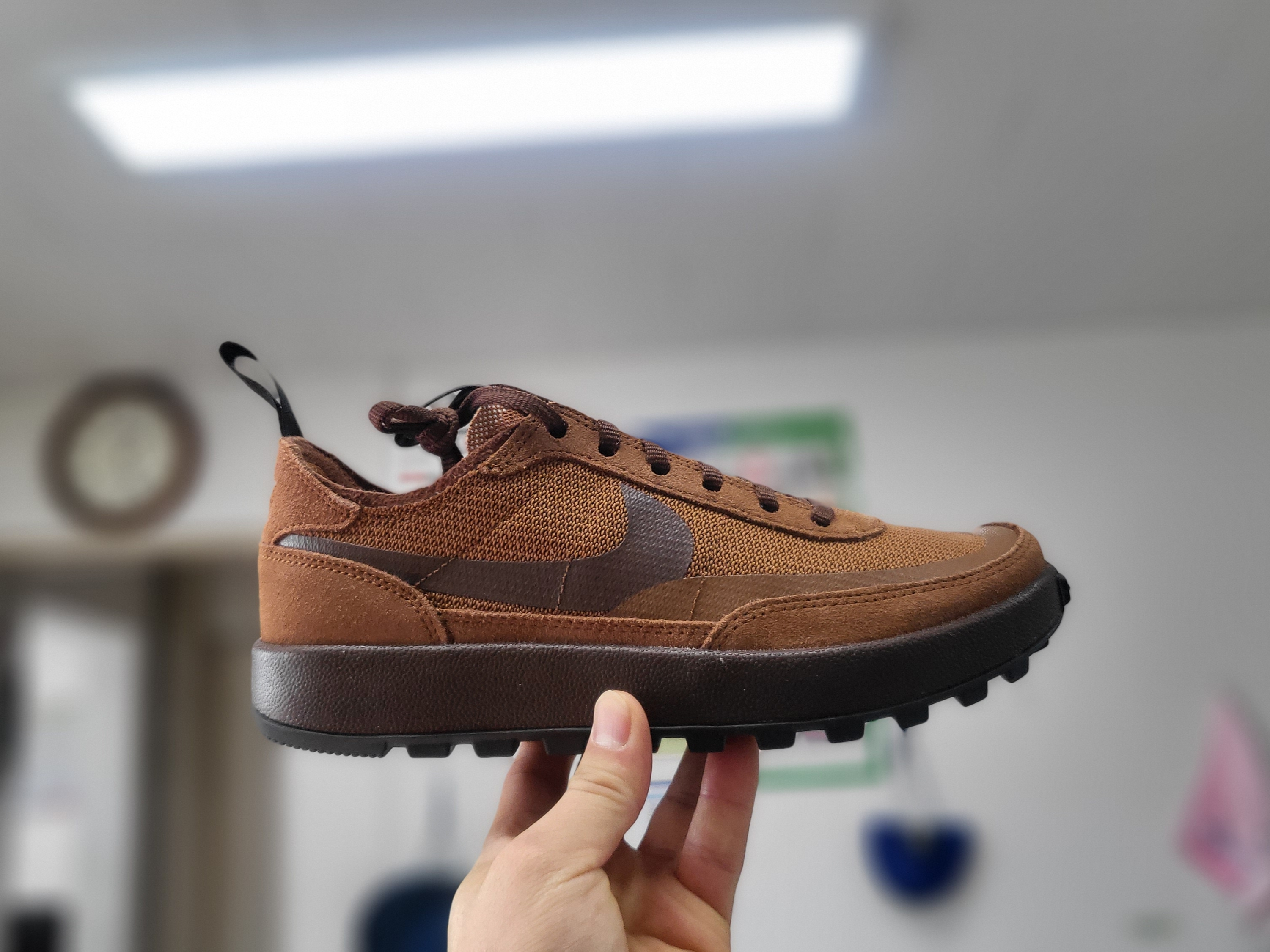Nike x Tom Sachs General Purpose Shoe Brown 착용 스타일