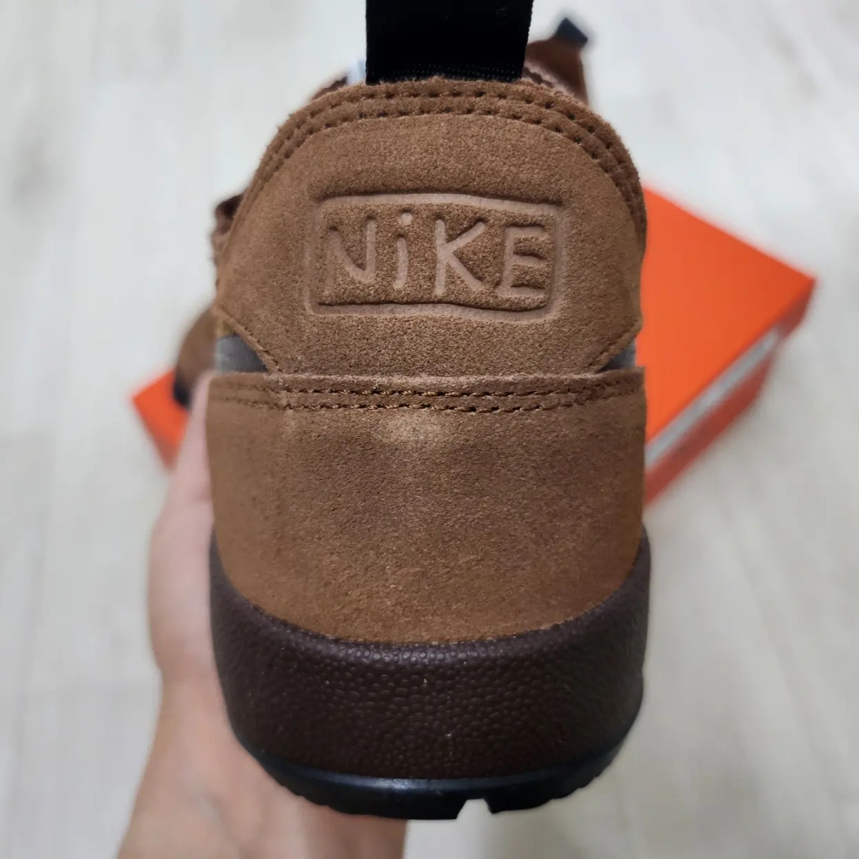 Nike x Tom Sachs General Purpose Shoe Brown 착용 스타일 - 3