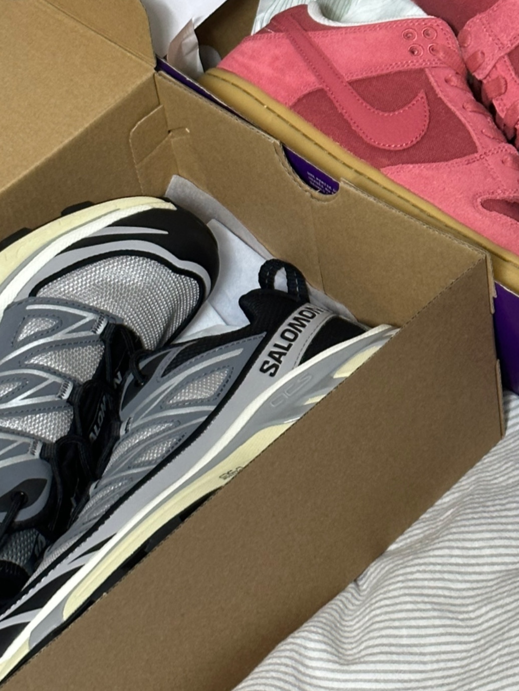Salomon XT-6 Expanse Alloy Quiet Shade 착용 스타일