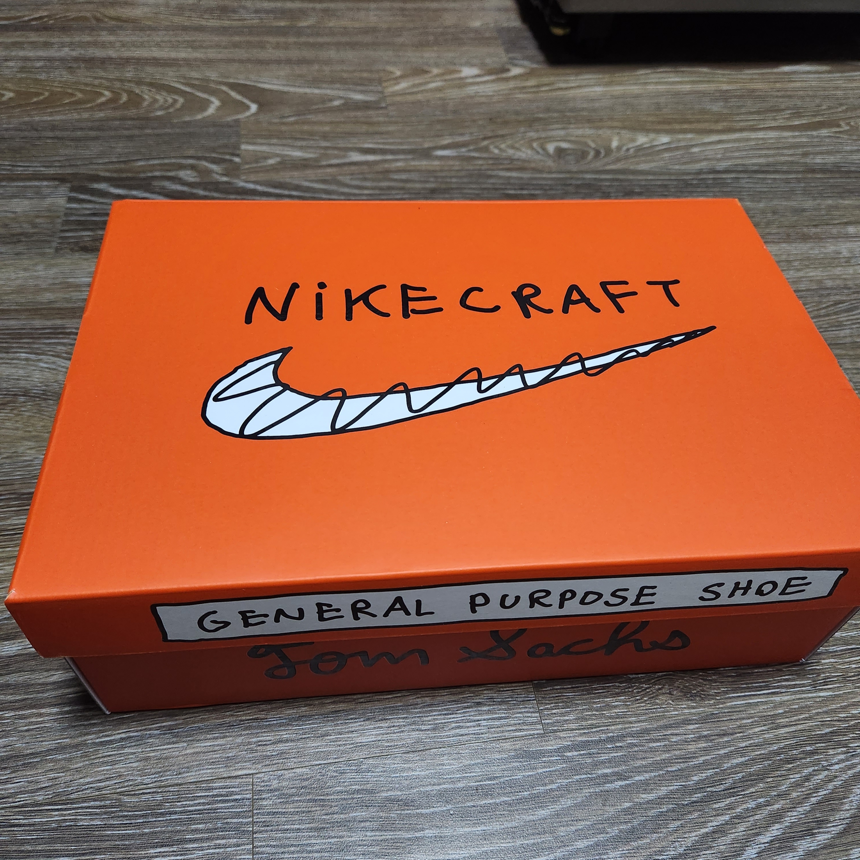 Nike x Tom Sachs General Purpose Shoe Brown 착용 스타일 - 1