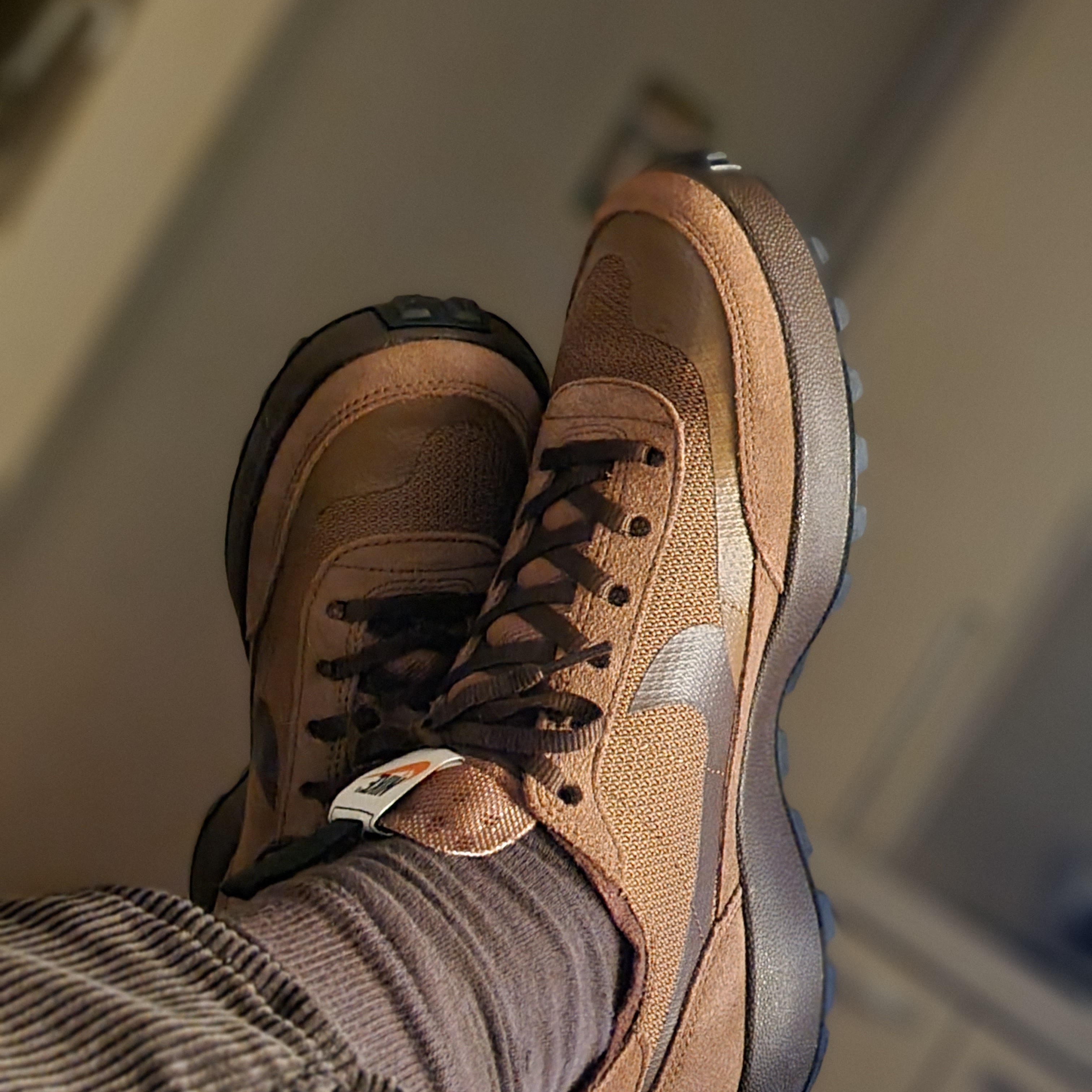 Nike x Tom Sachs General Purpose Shoe Brown 착용 스타일