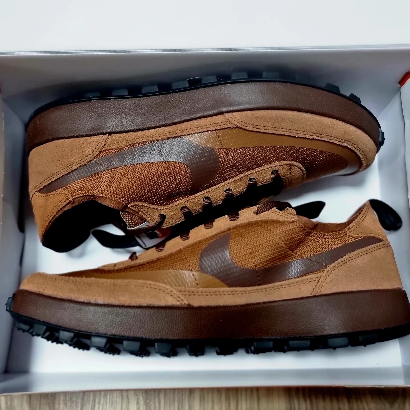 Nike x Tom Sachs General Purpose Shoe Brown 착용 스타일