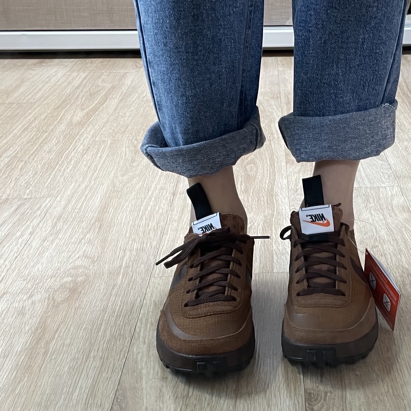 Nike x Tom Sachs General Purpose Shoe Brown 착용 스타일 - 3