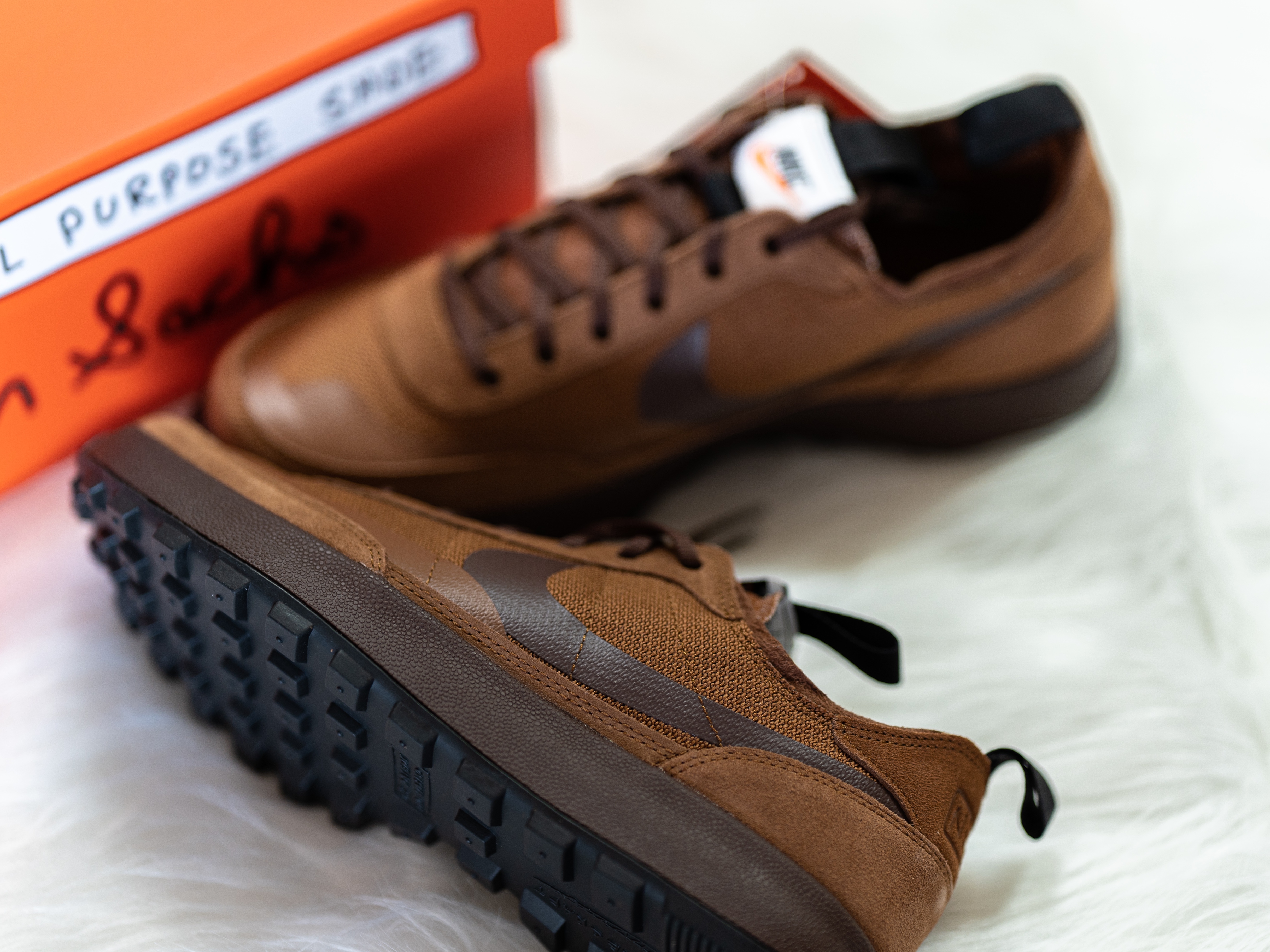Nike x Tom Sachs General Purpose Shoe Brown 착용 스타일 - 3