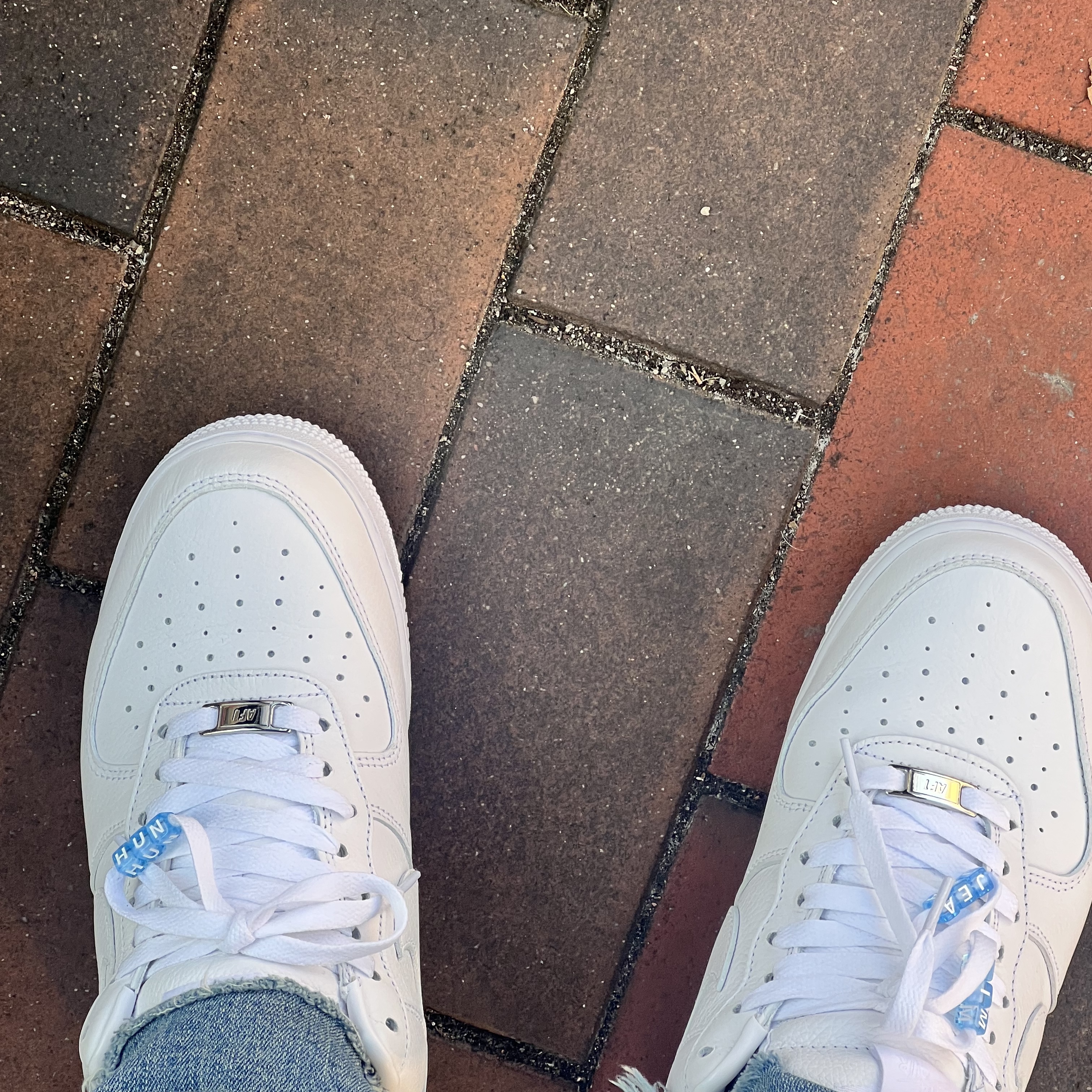 Nike x Drake Nocta Air Force 1 Low SP Certified Lover Boy White 착용 스타일 - 1
