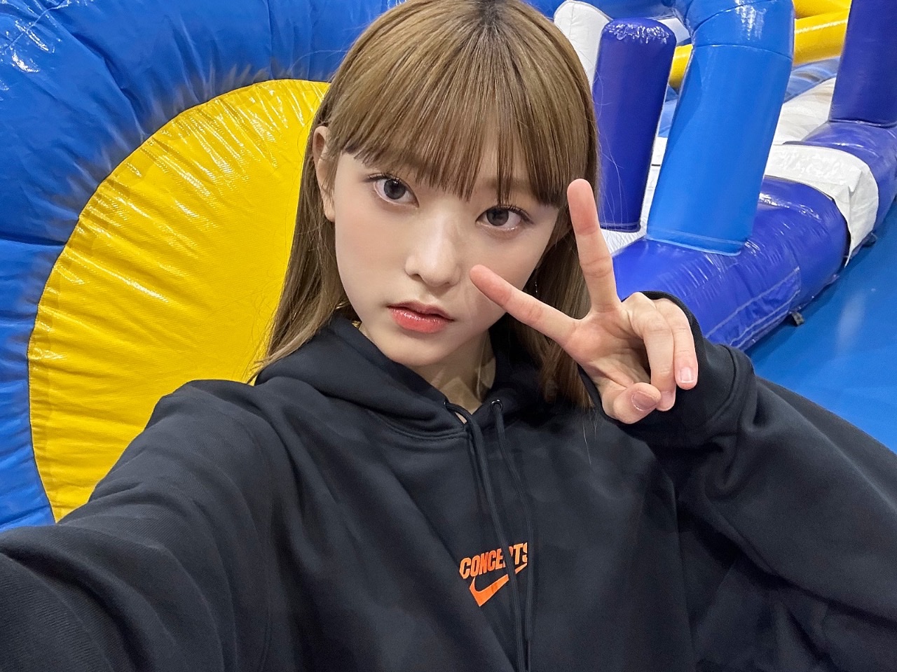 Nike x Concepts SB Fleece Hoodie Black - Asia 착용 스타일