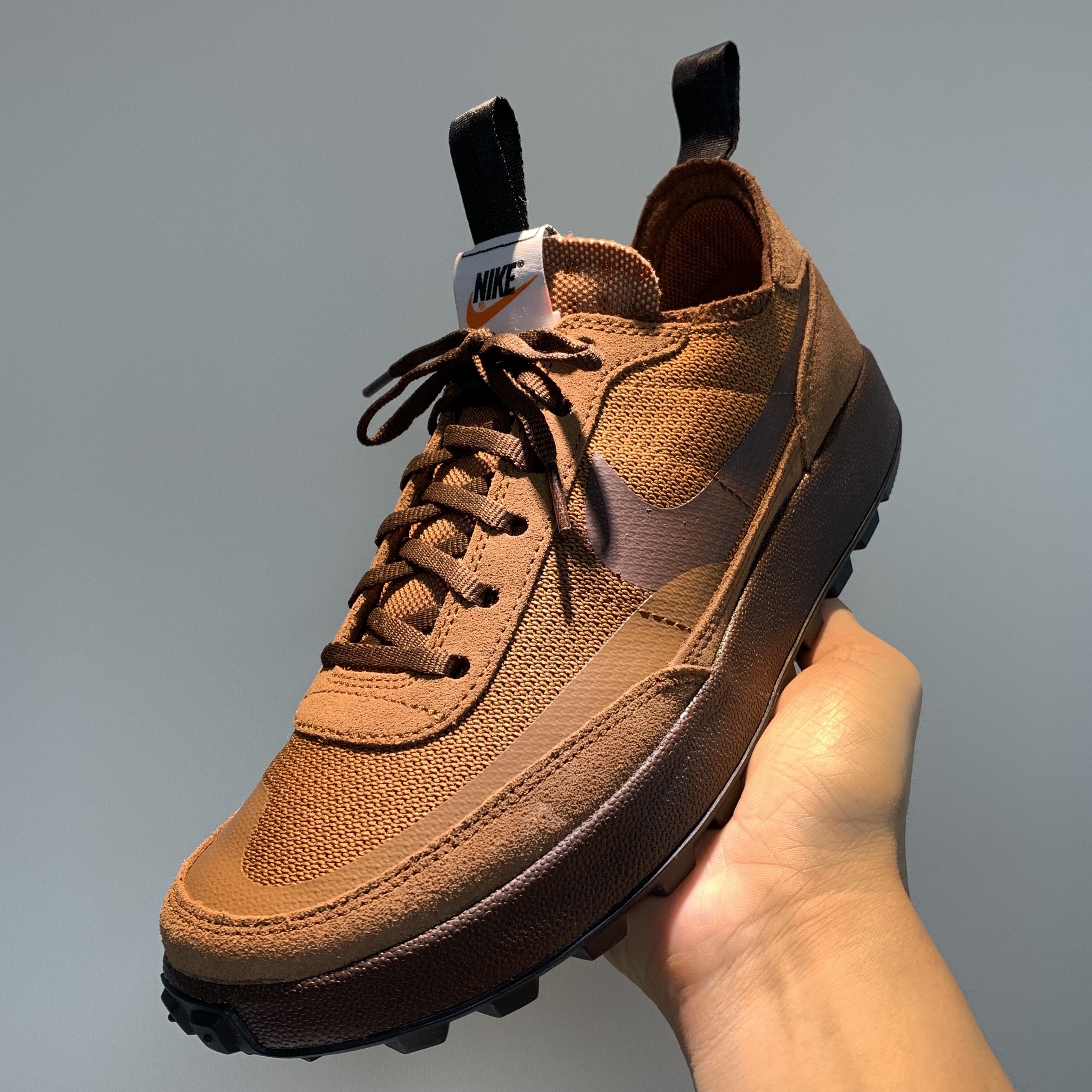 Nike x Tom Sachs General Purpose Shoe Brown 착용 스타일