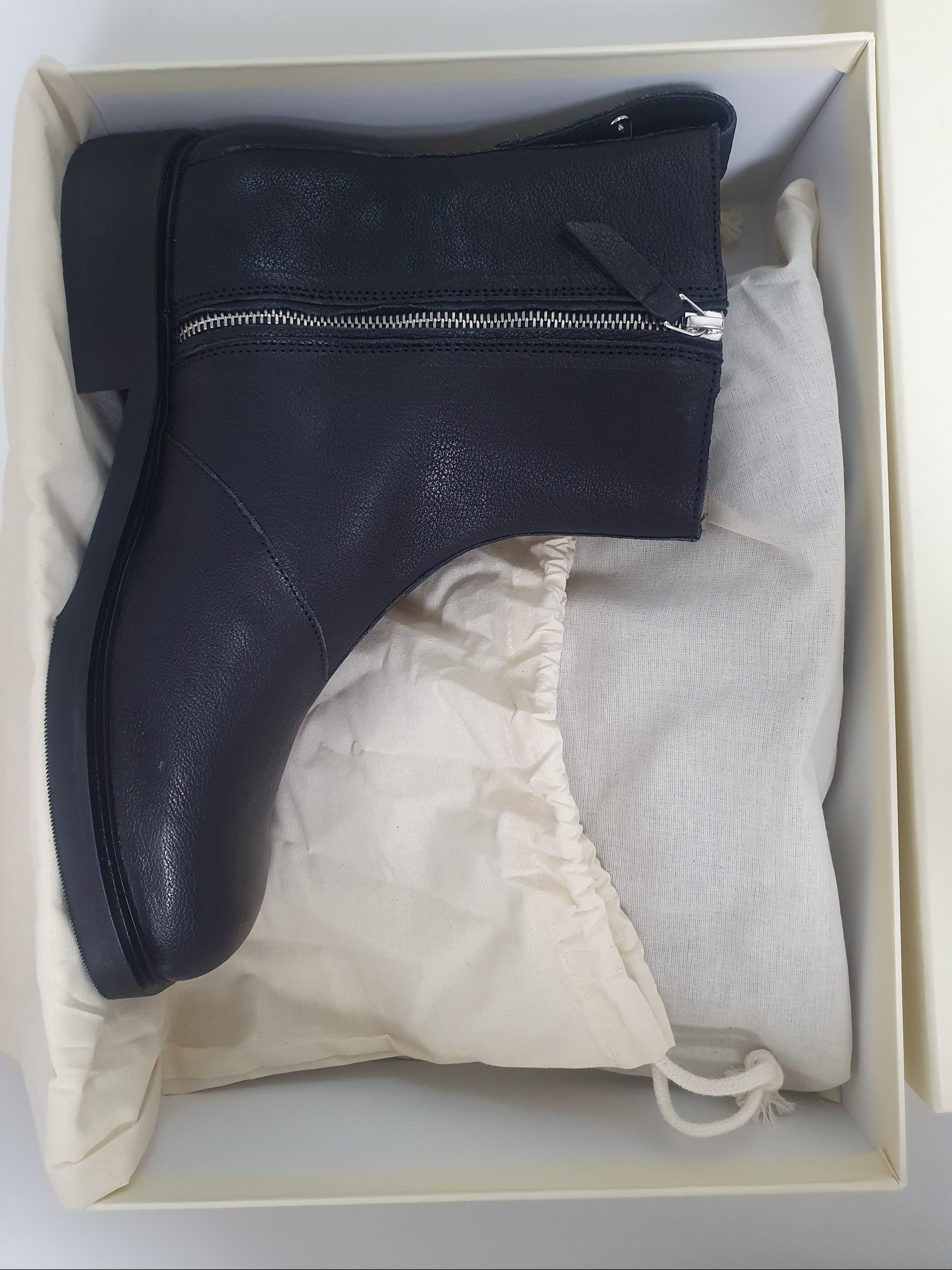 Our Legacy Daimyo Boot Black Leather, Our Legacy Camion Boot Black 착용 스타일