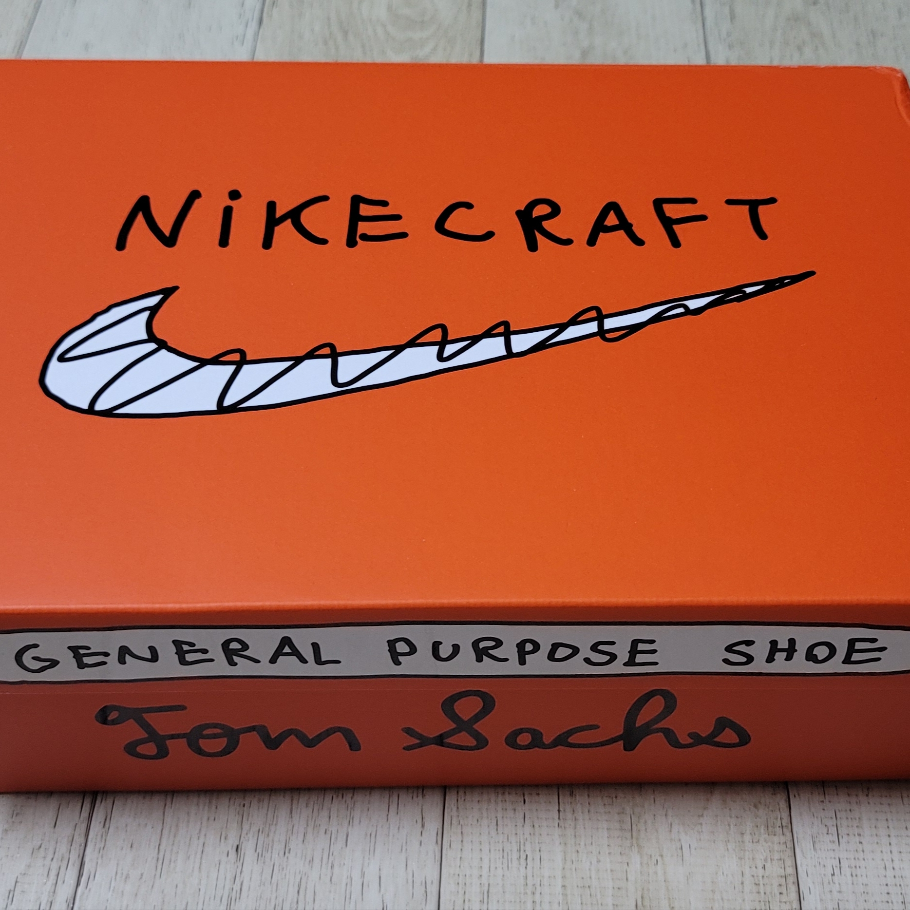 Nike x Tom Sachs General Purpose Shoe Brown 착용 스타일 - 2
