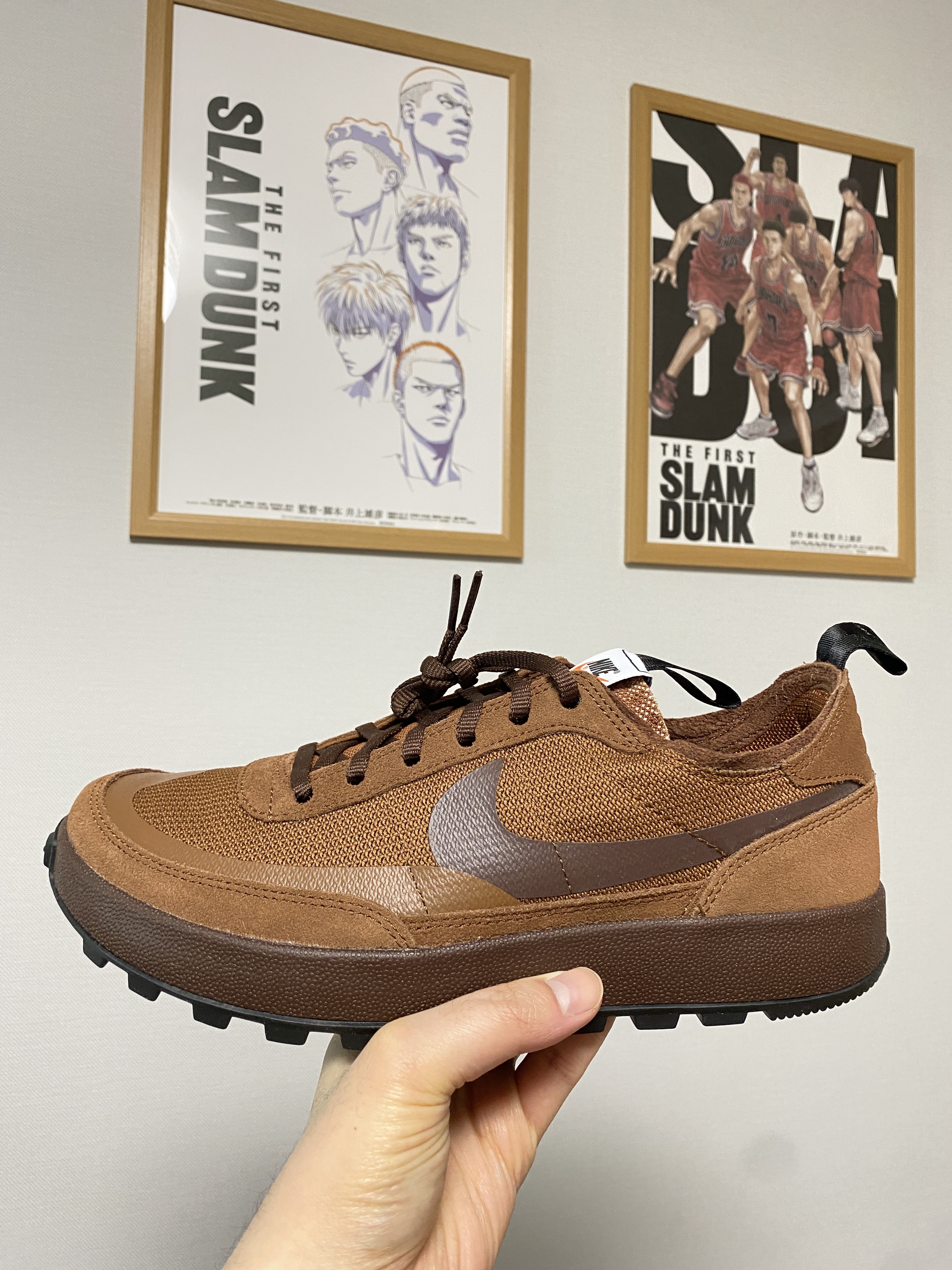 Nike x Tom Sachs General Purpose Shoe Brown 착용 스타일 - 5