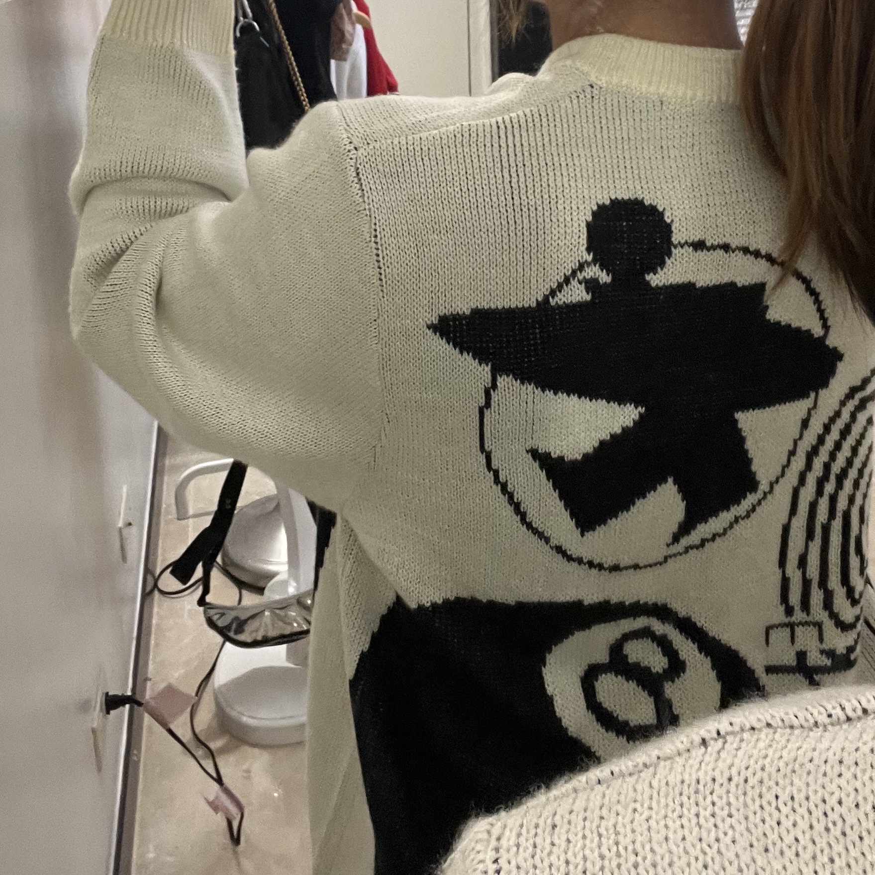 Nike x Stussy NRG LS Knit Sweater Fossil (DR2893-238) 착용 스타일 - 2