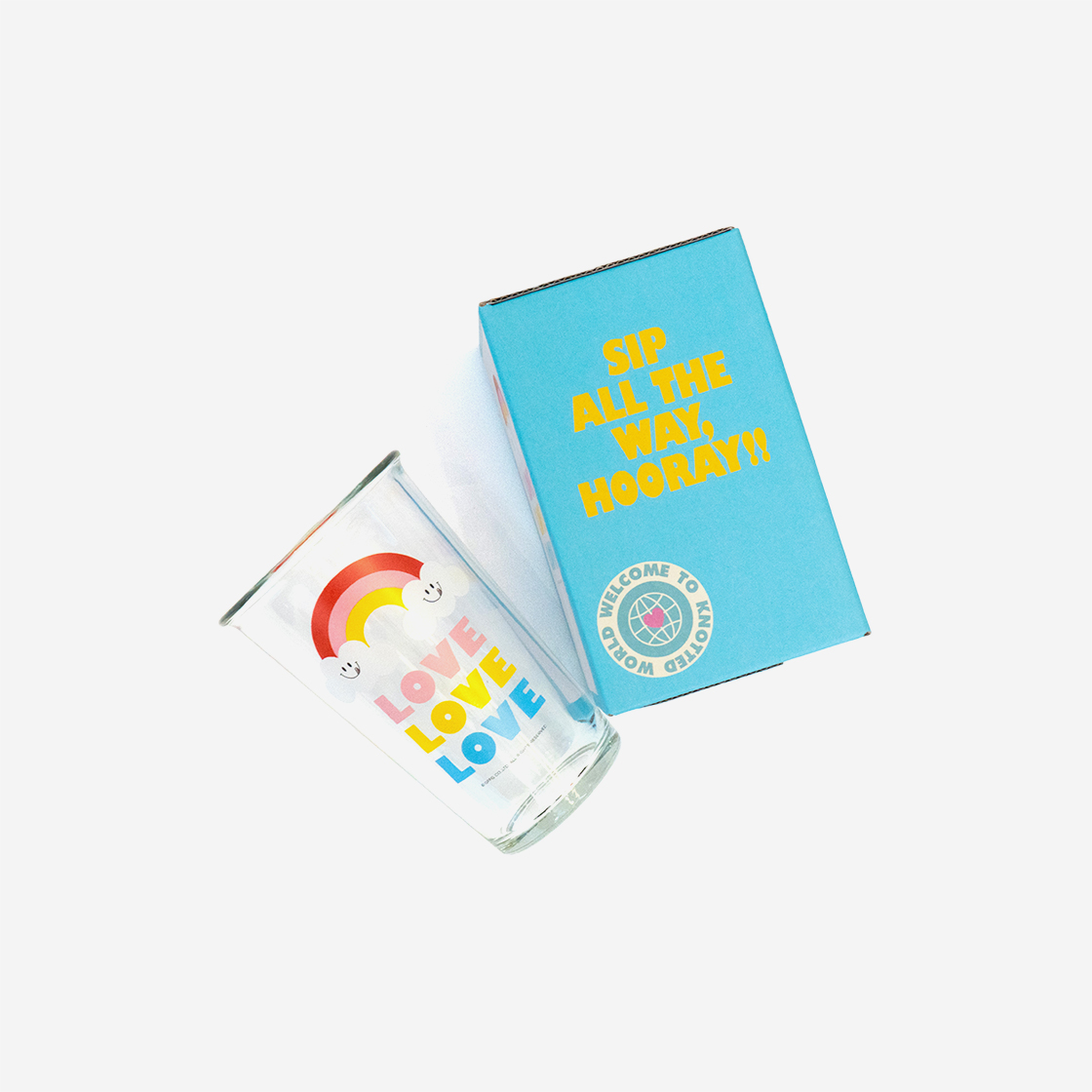 노티드 레인보우 글라스(Knotted Rainbow glass)