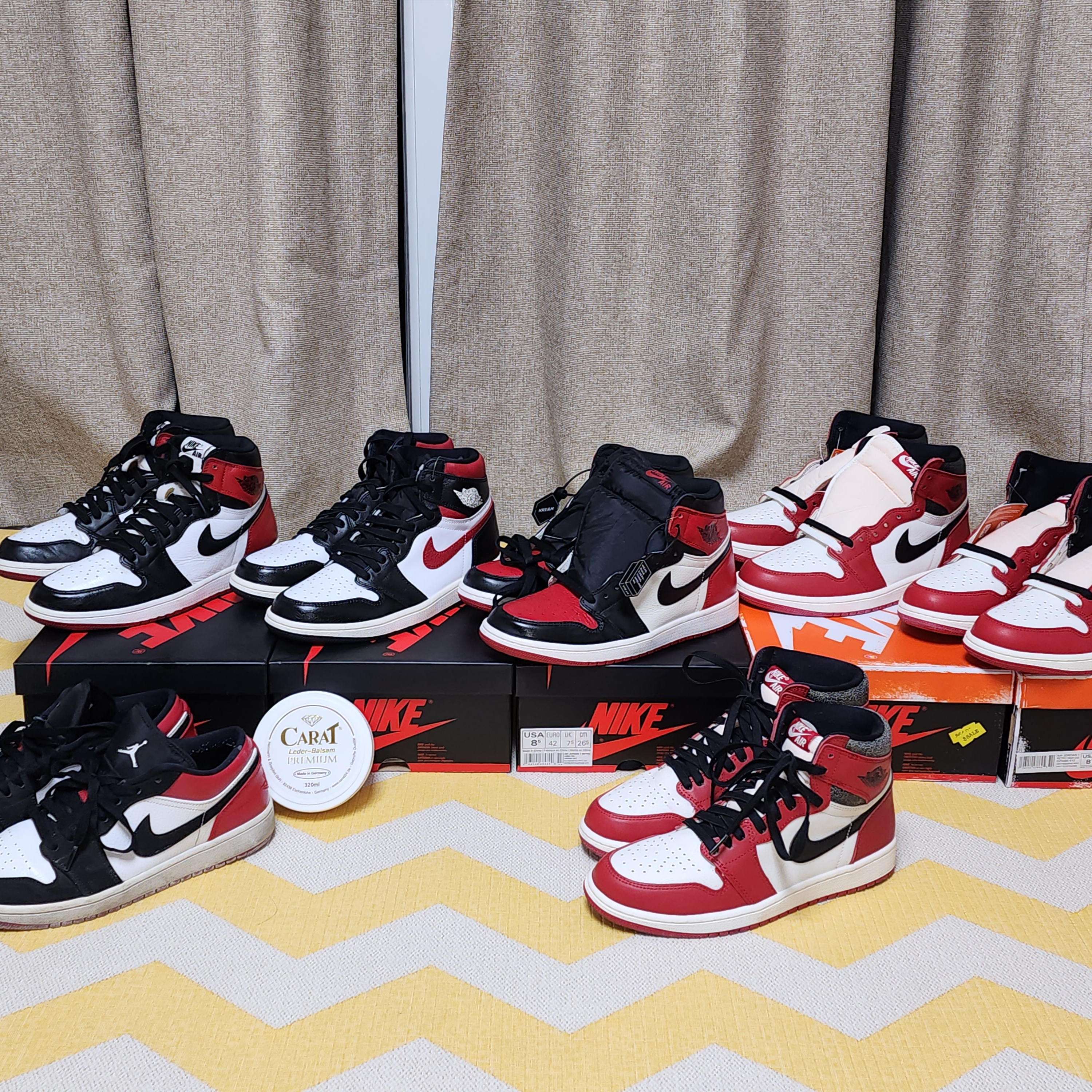 Jordan 1 Retro High OG Black Toe 2016 착용 스타일 - 3