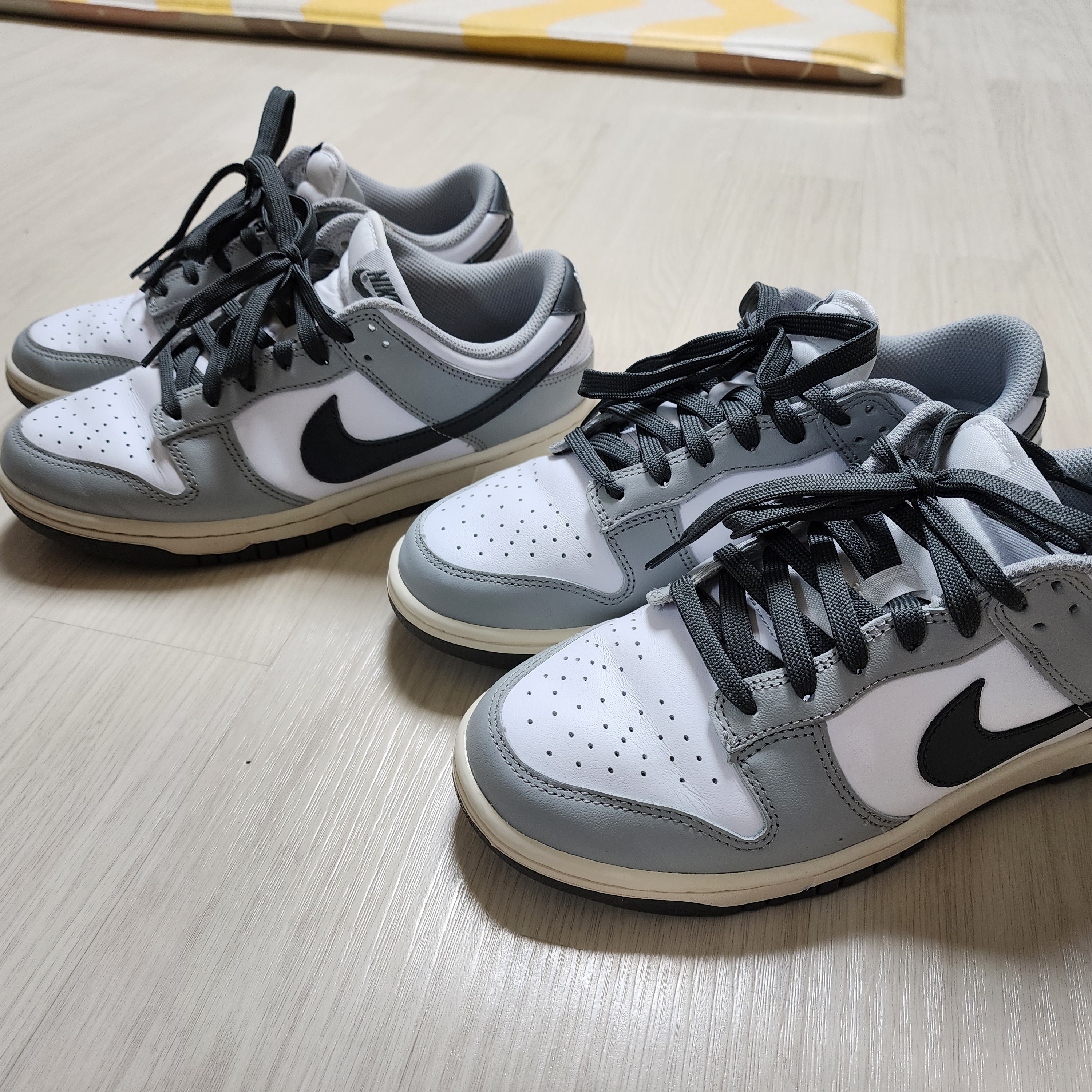 (W) Nike Dunk Low Light Smoke Grey 착용 스타일