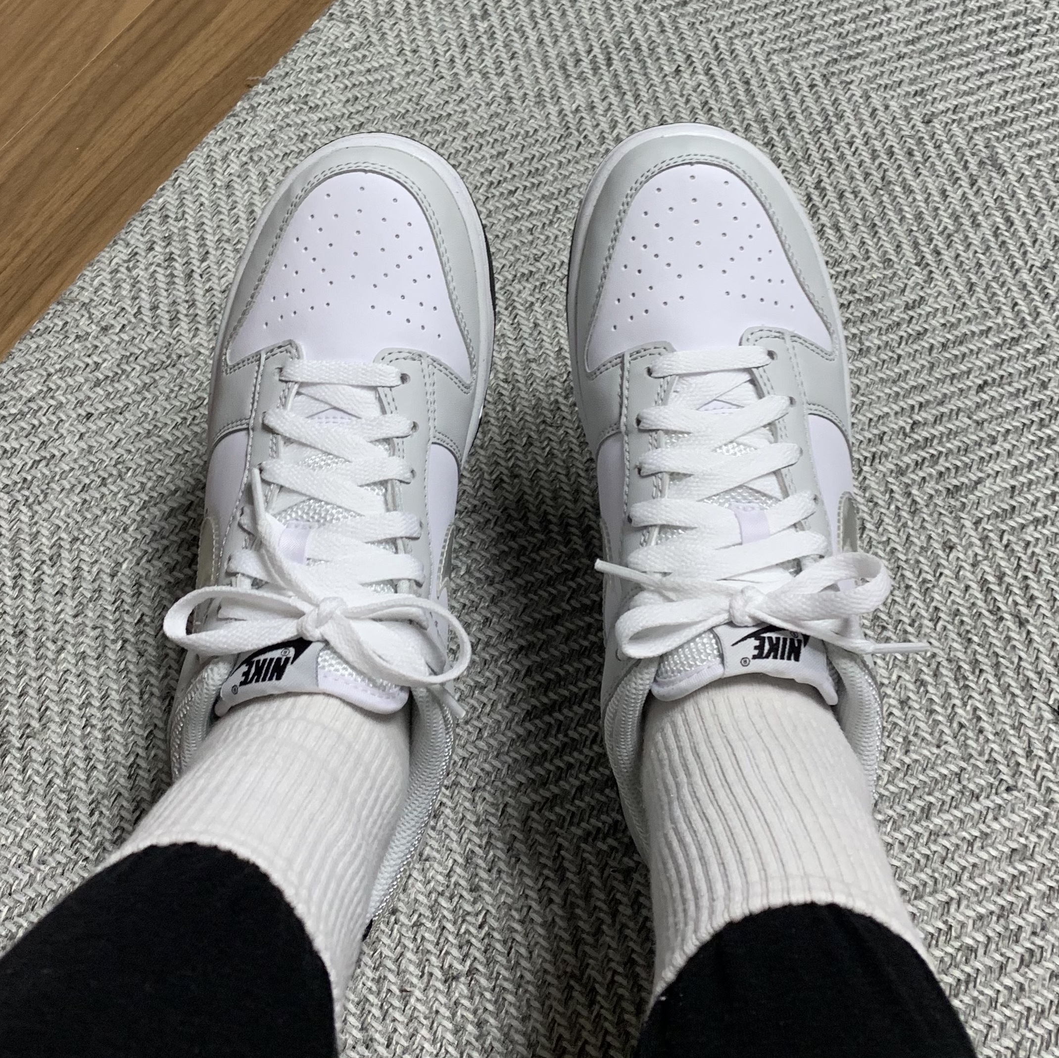 (GS) Nike Dunk Low Photon Dust 착용 스타일 - 3