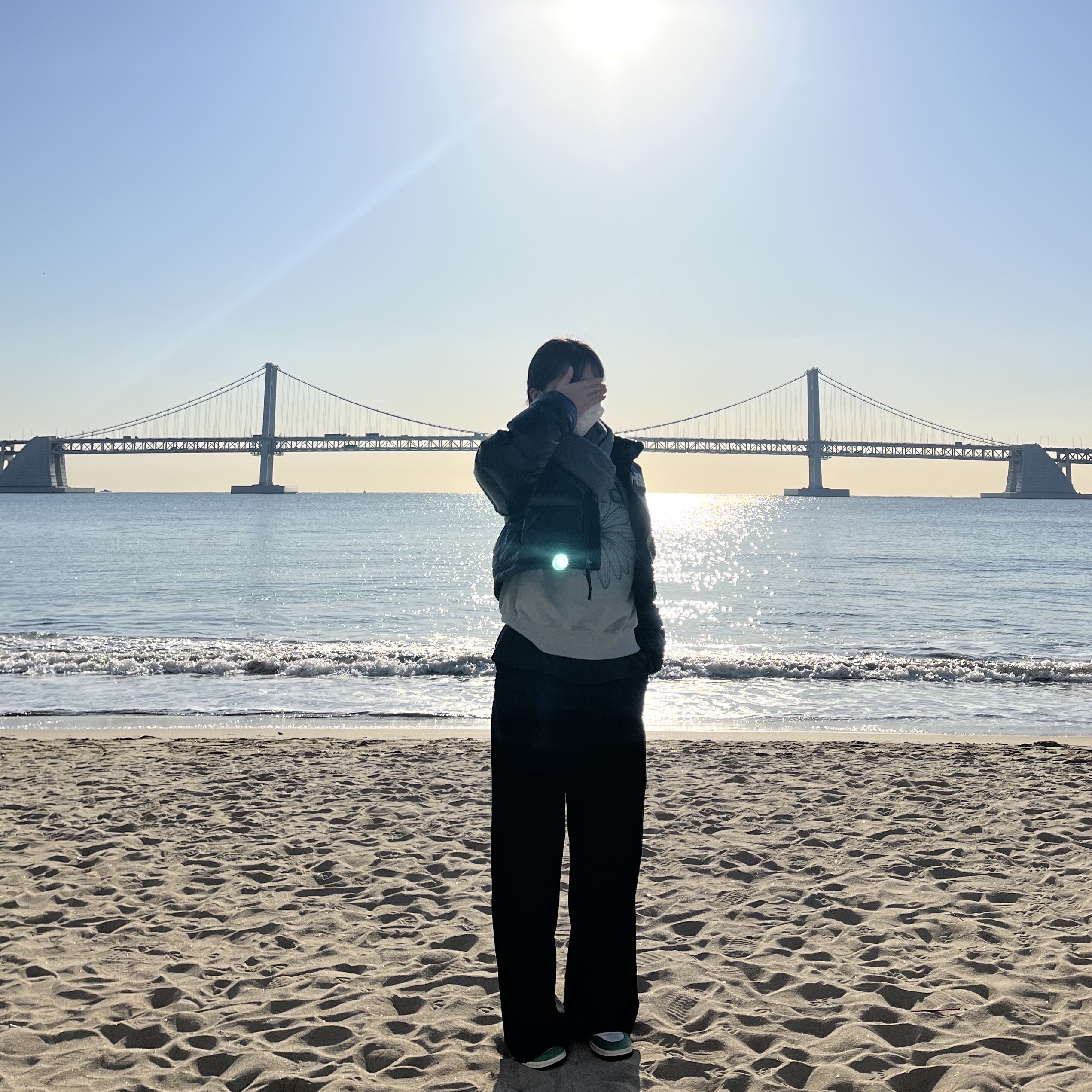 (W) The North Face Nuptse Short Jacket TNF Black 착용 스타일