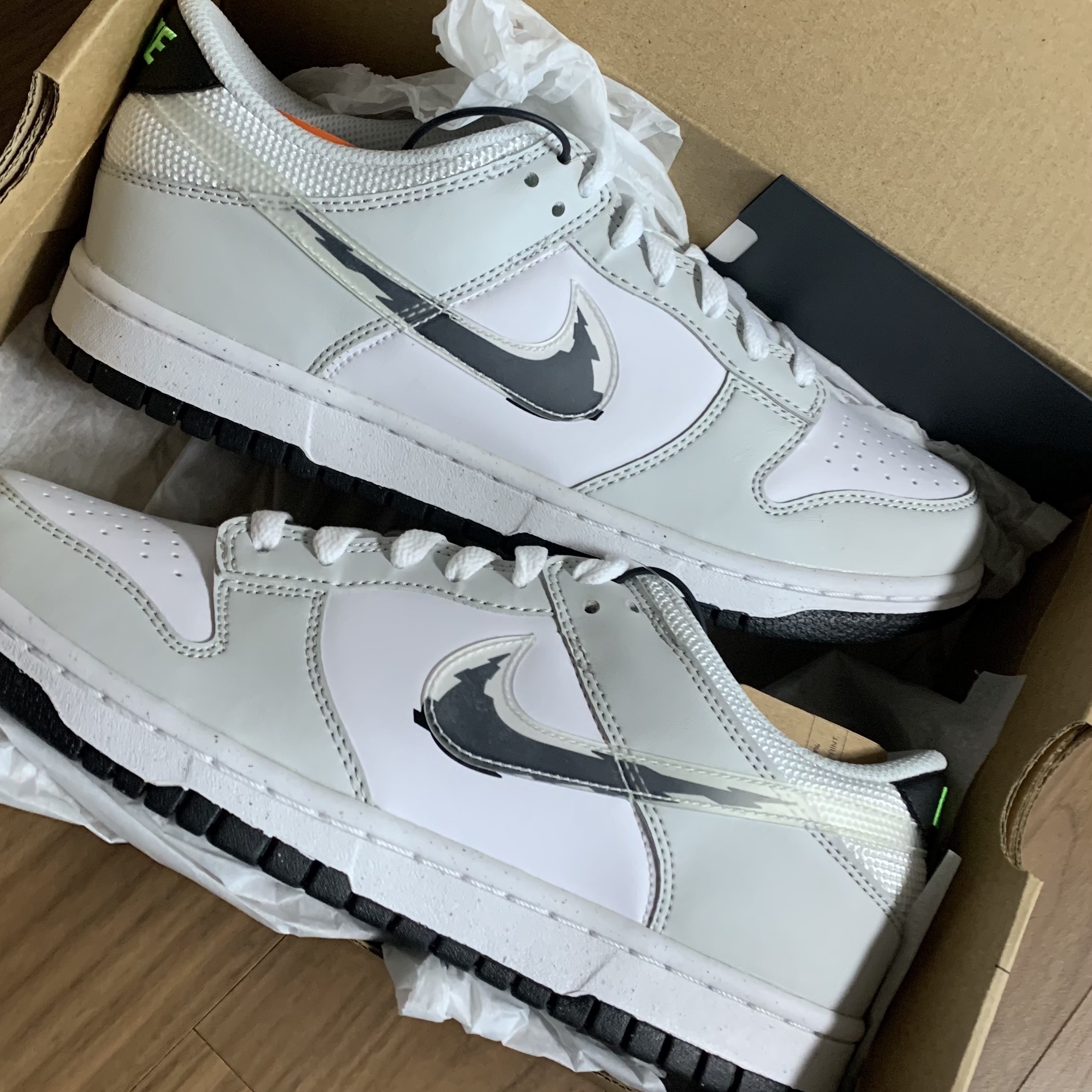 (GS) Nike Dunk Low Photon Dust 착용 스타일 - 1