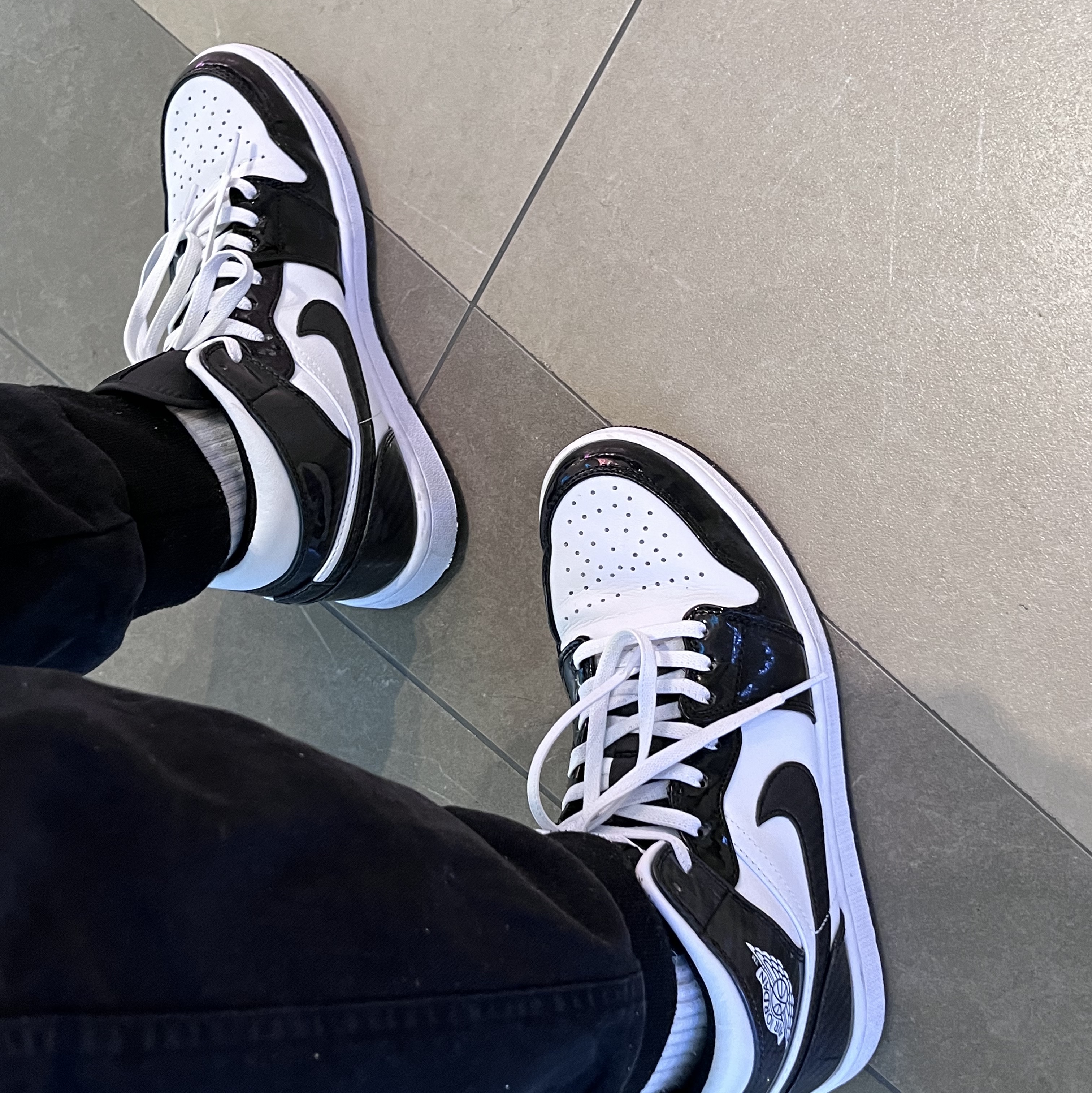 Jordan 1 Mid SE ASW Black 착용 스타일