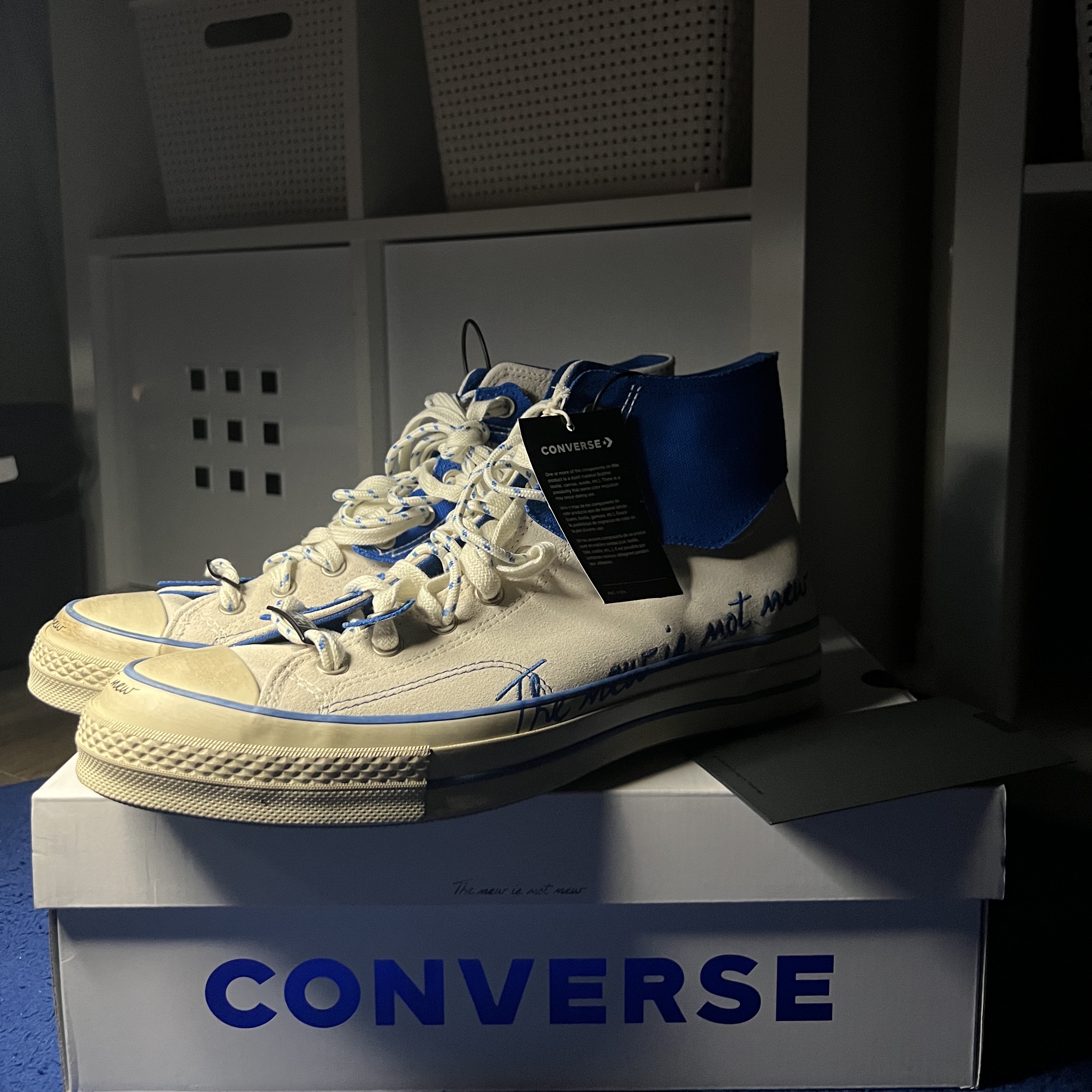 Converse x Ader Error Chuck 70 High White 착용 스타일