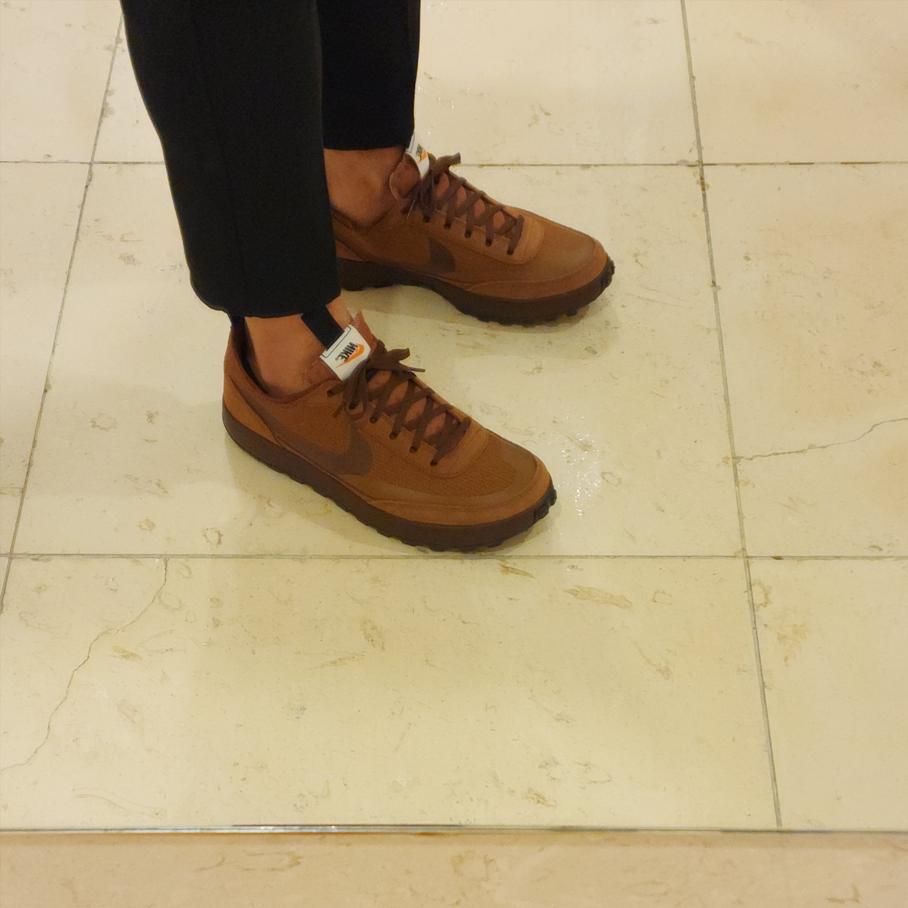 Nike x Tom Sachs General Purpose Shoe Brown 착용 스타일 - 1