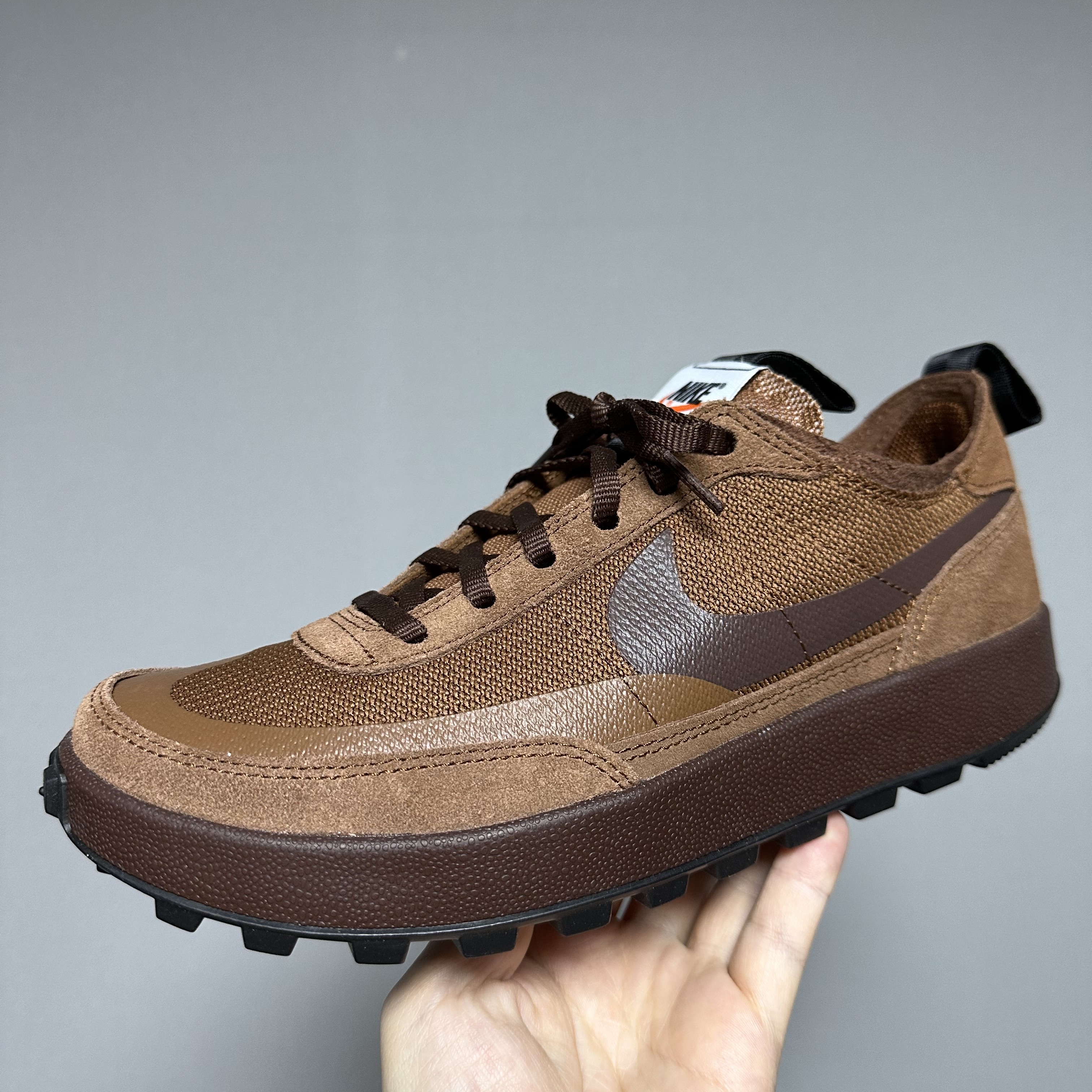 Nike x Tom Sachs General Purpose Shoe Brown 착용 스타일 - 1