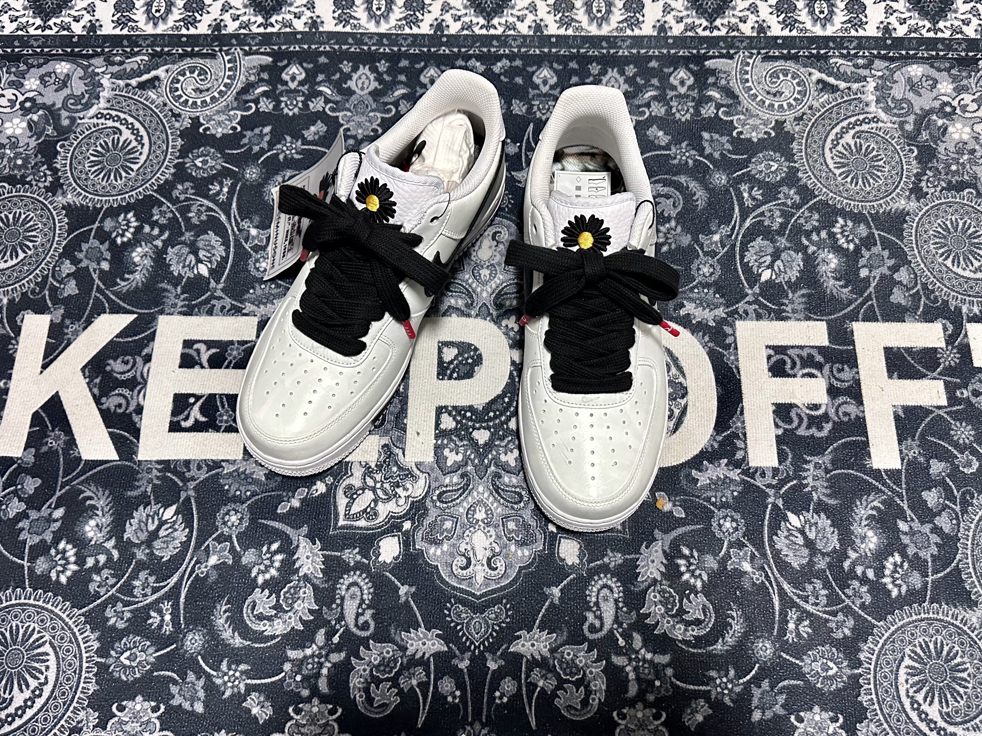 Nike x Peaceminusone Air Force 1 Low Para-Noise 2.0, Jordan 1 Low OG Starfish 착용 스타일 - 5