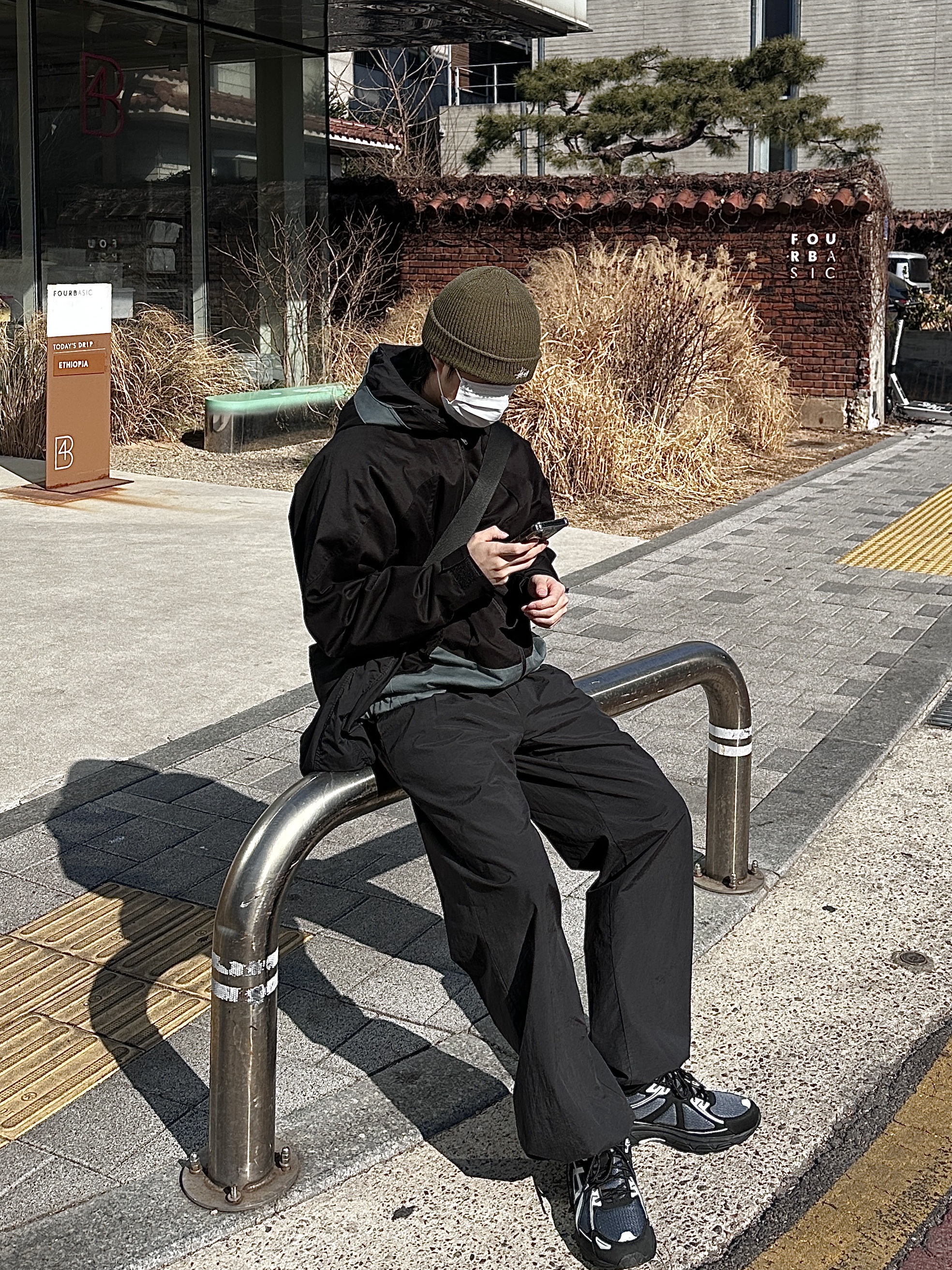 Asics Gel-Venture 6 Carrier Grey 착용 스타일 - 1