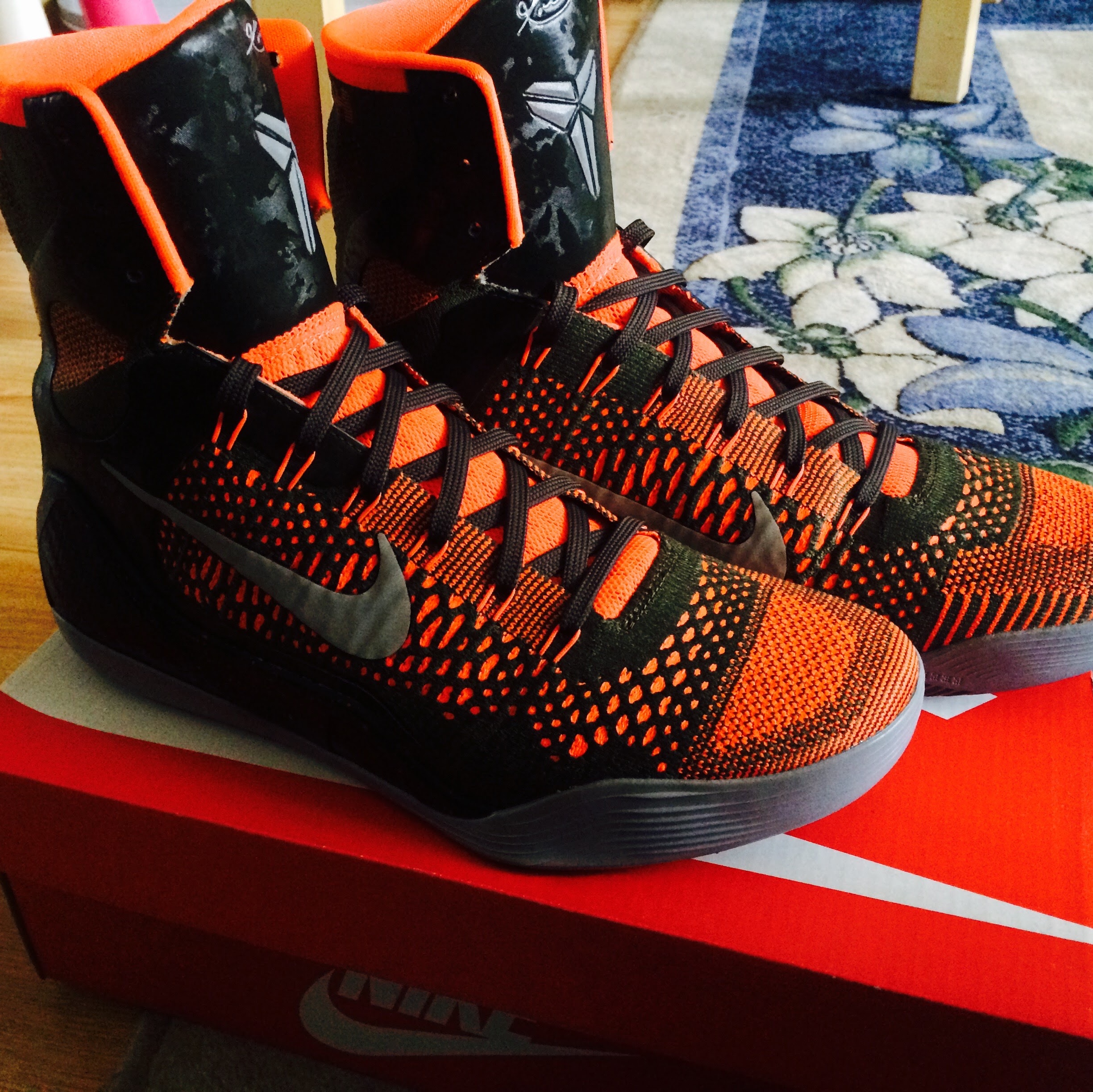 Nike Kobe 9 Elite Sequoia 착용 스타일