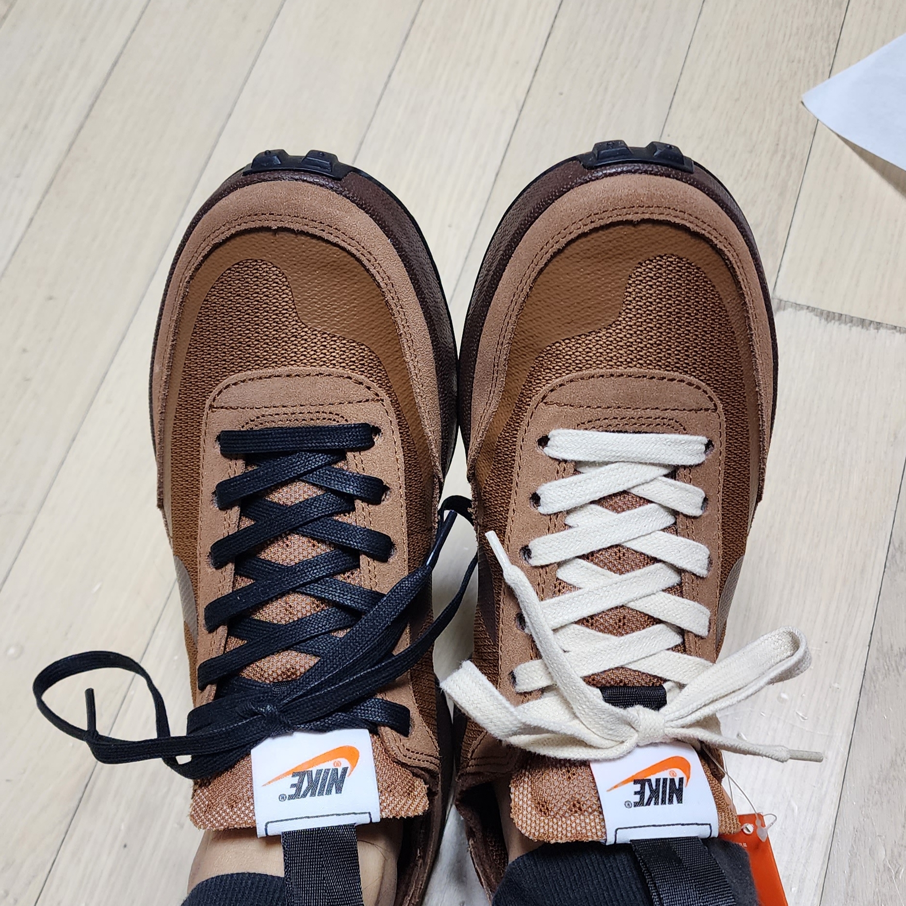 Nike x Tom Sachs General Purpose Shoe Brown 착용 스타일