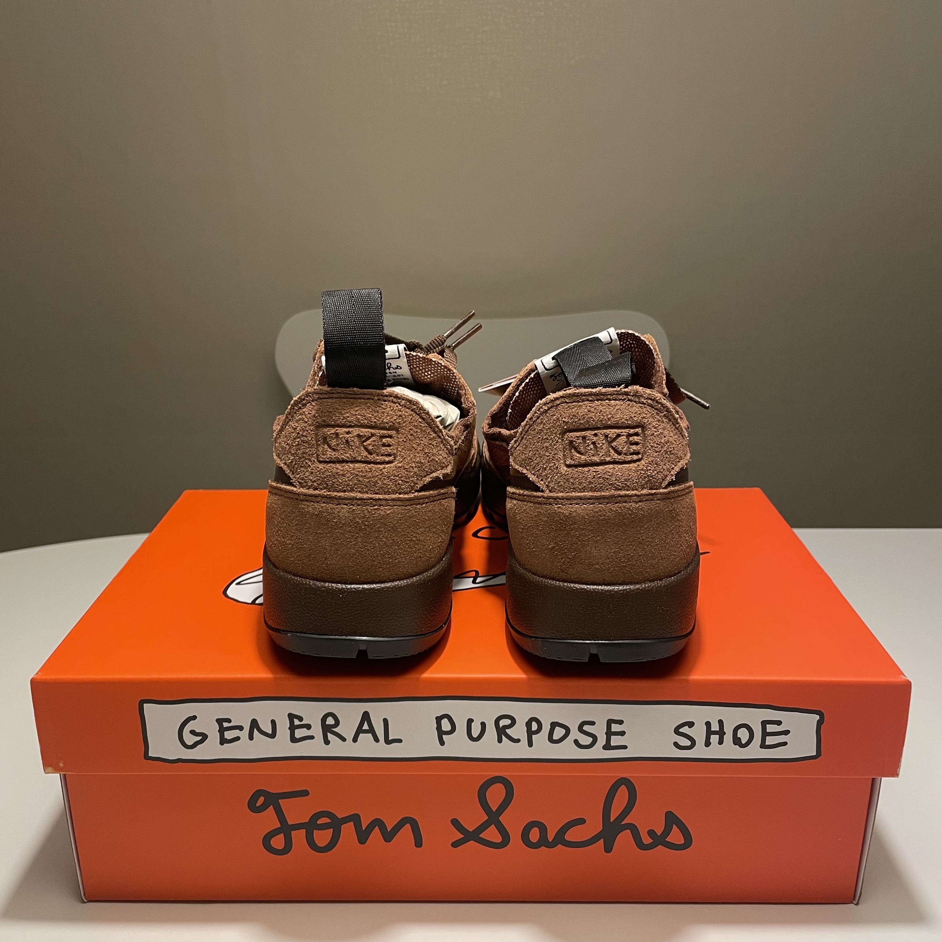 Nike x Tom Sachs General Purpose Shoe Brown 착용 스타일 - 5