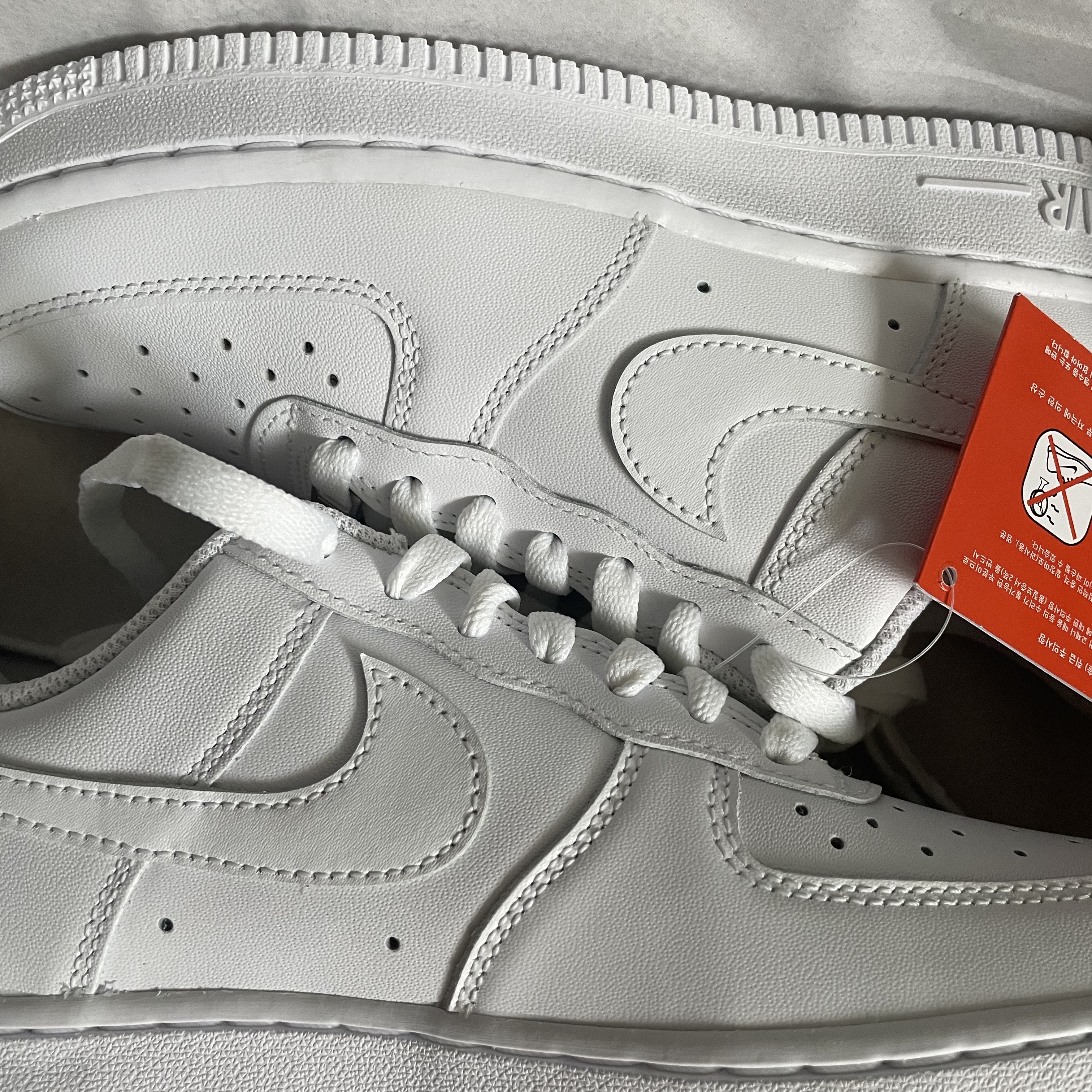 (W) Nike Air Force 1 '07 Low White 착용 스타일