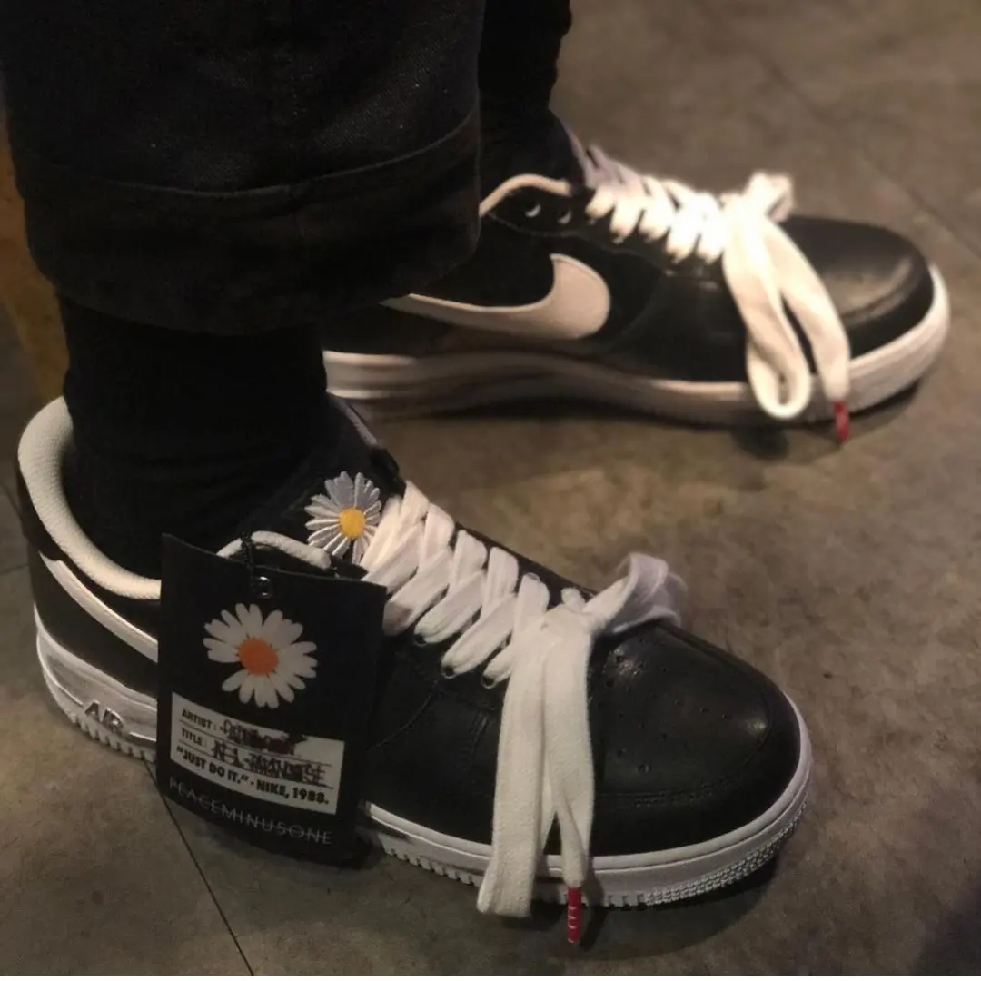Nike x Peaceminusone Air Force 1 Low Para-Noise 착용 스타일 - 2