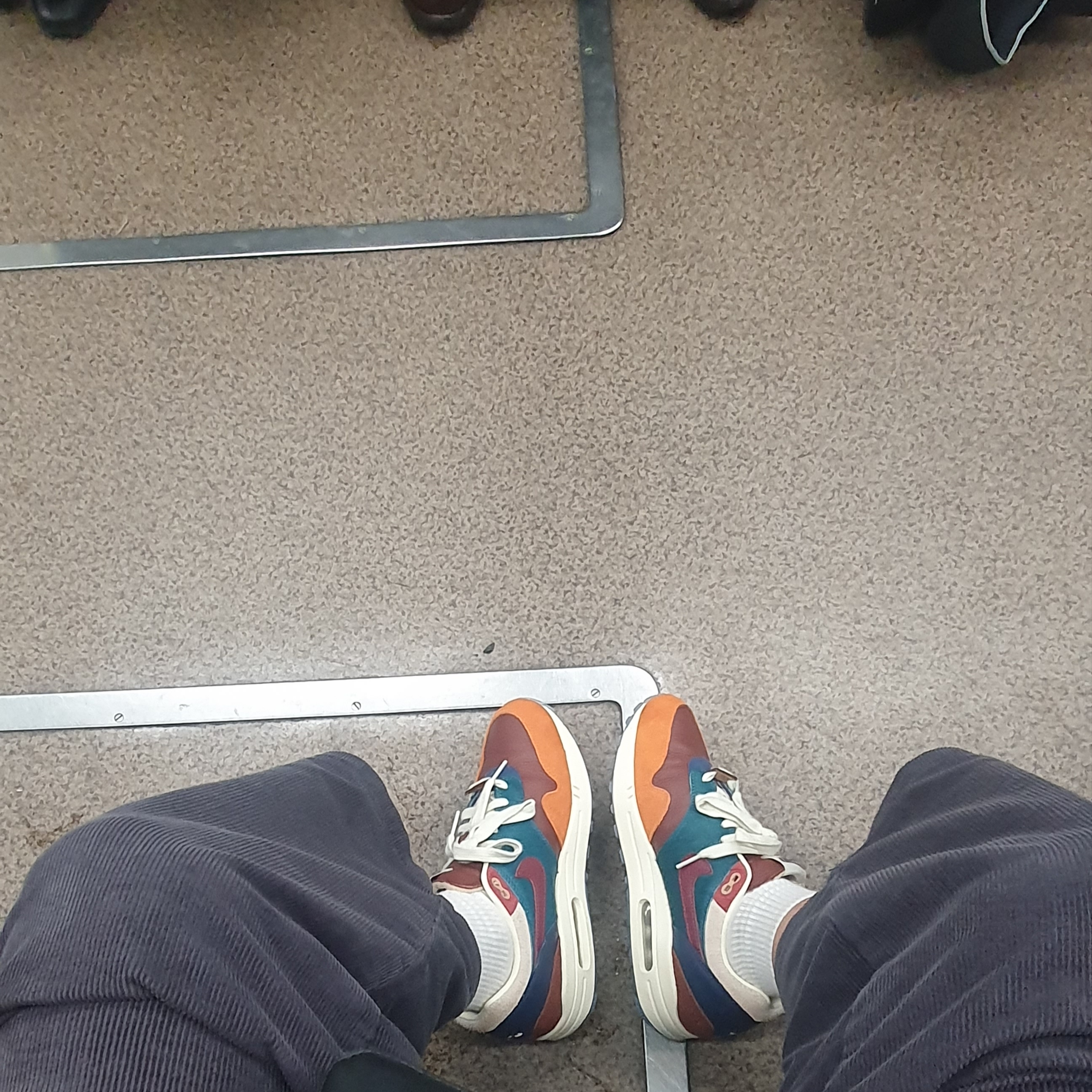 Nike x Kasina Air Max 1 SP Won-Ang Orange 착용 스타일